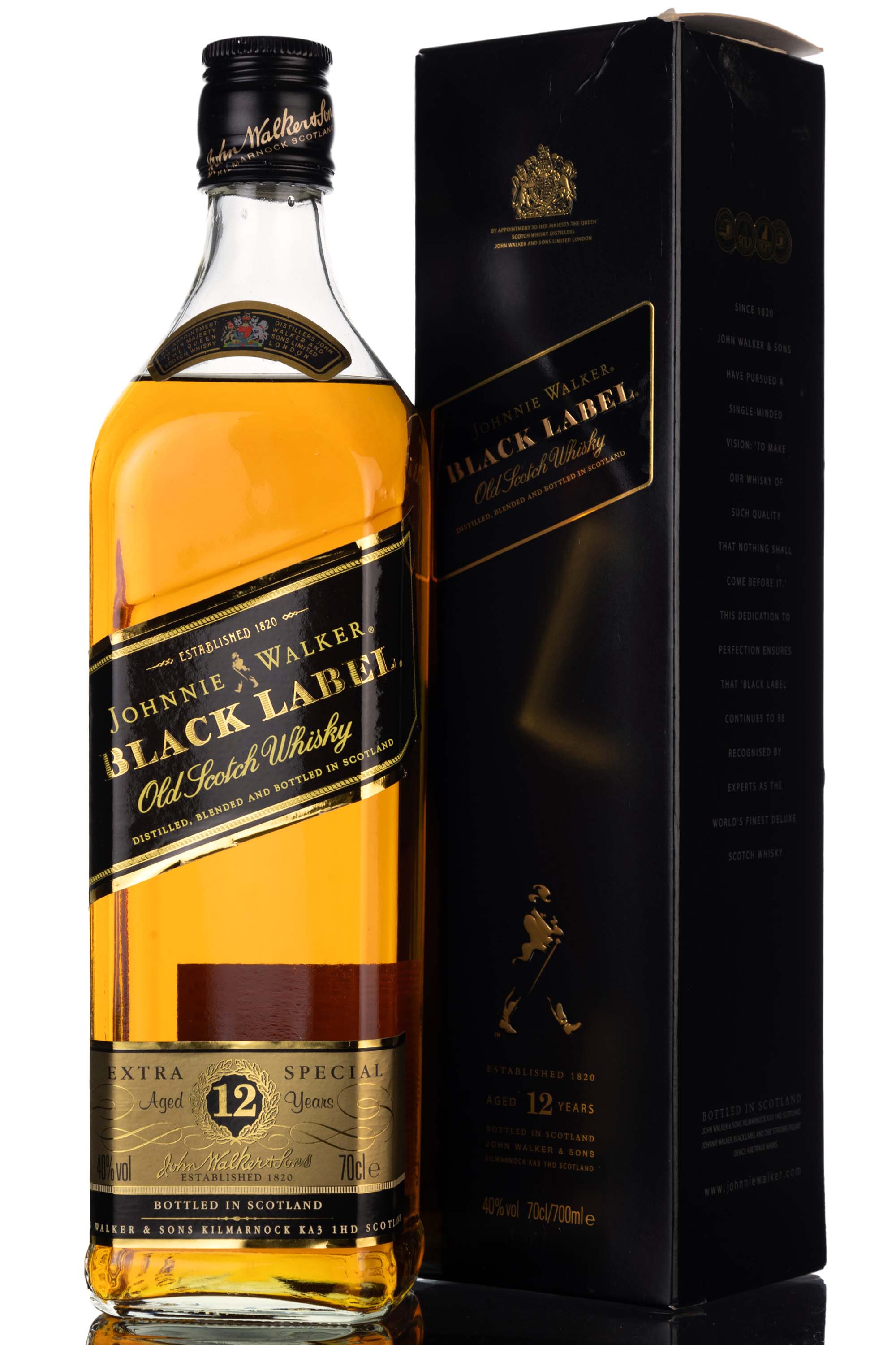 Johnnie Walker 12 Year Old - Black Label - Extra Special