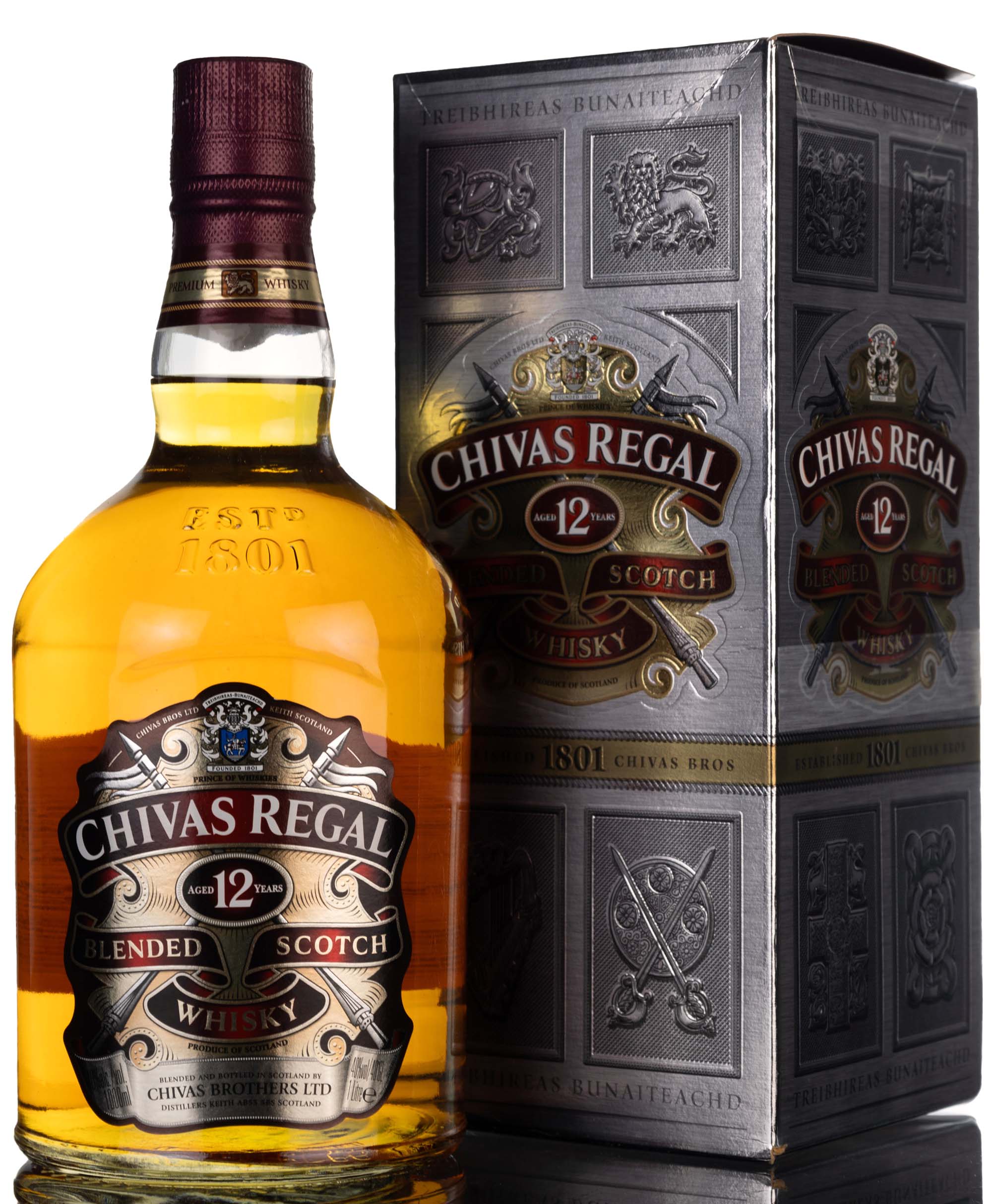 Chivas Regal 12 Year Old - 1 Litre - 2010 Release