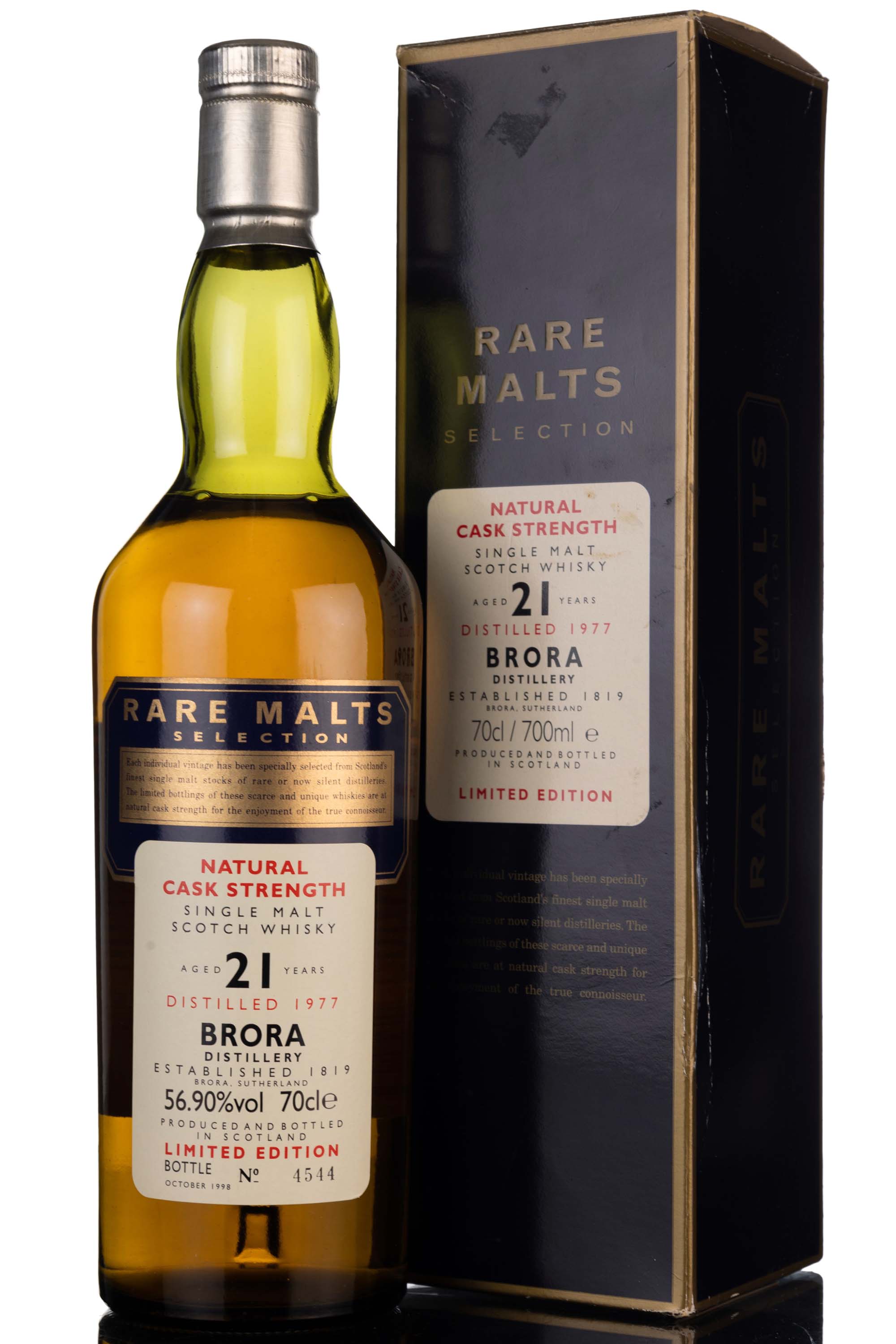 Brora 1977-1998 - 21 Year Old - Rare Malts 56.90%