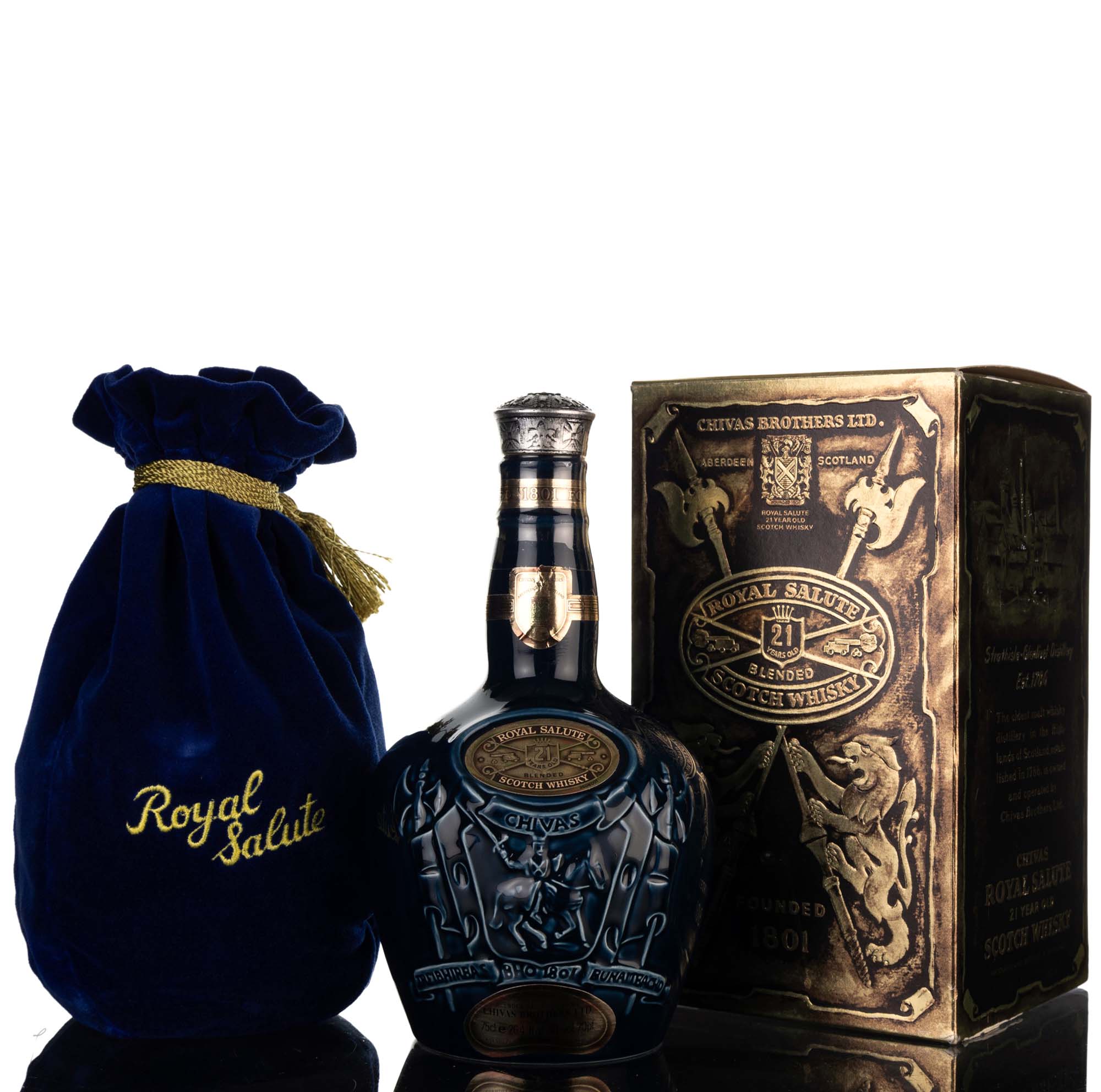 Royal Salute 21 Year Old - Blue Ceramic