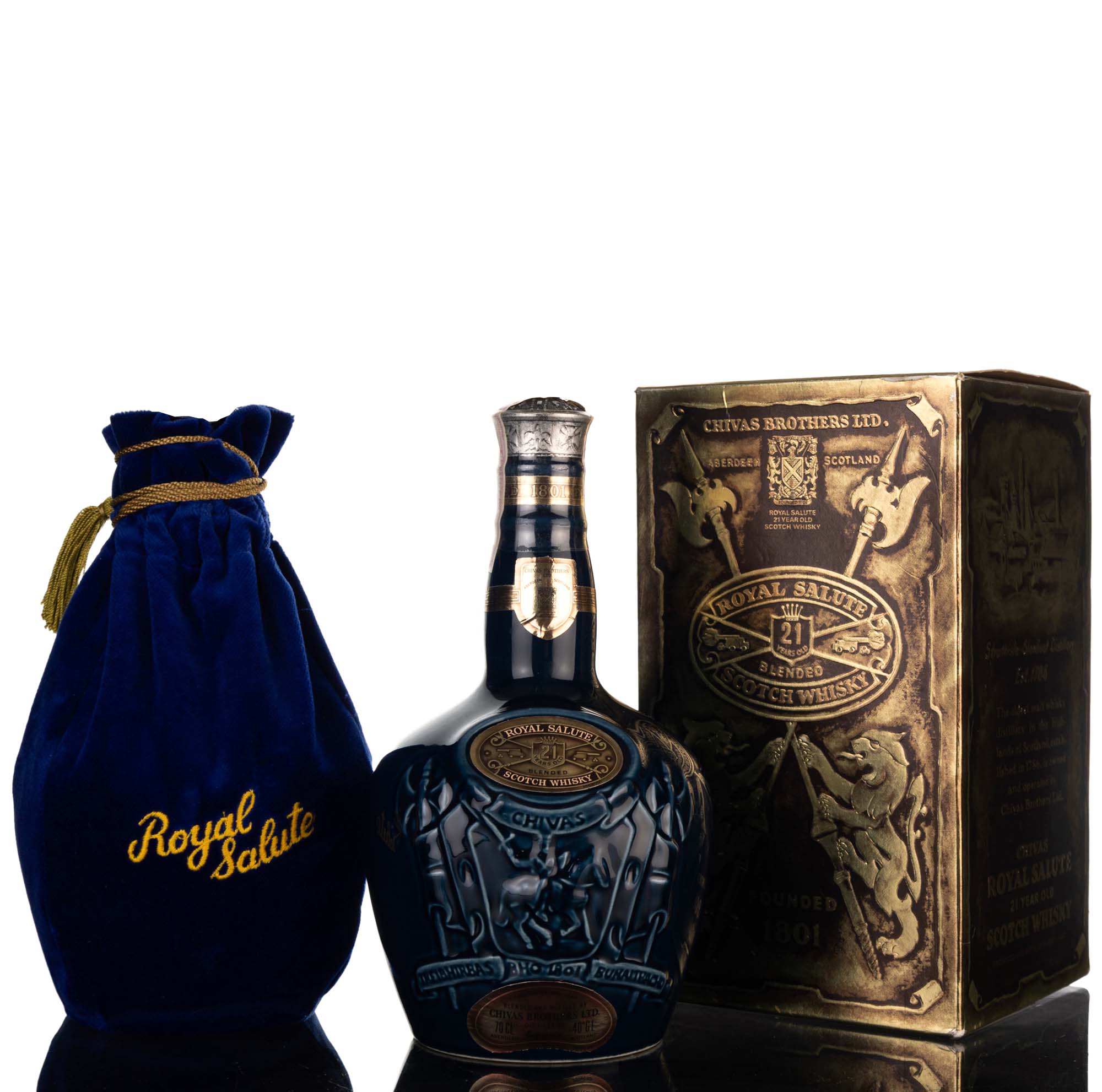 Royal Salute 21 Year Old - Blue Ceramic
