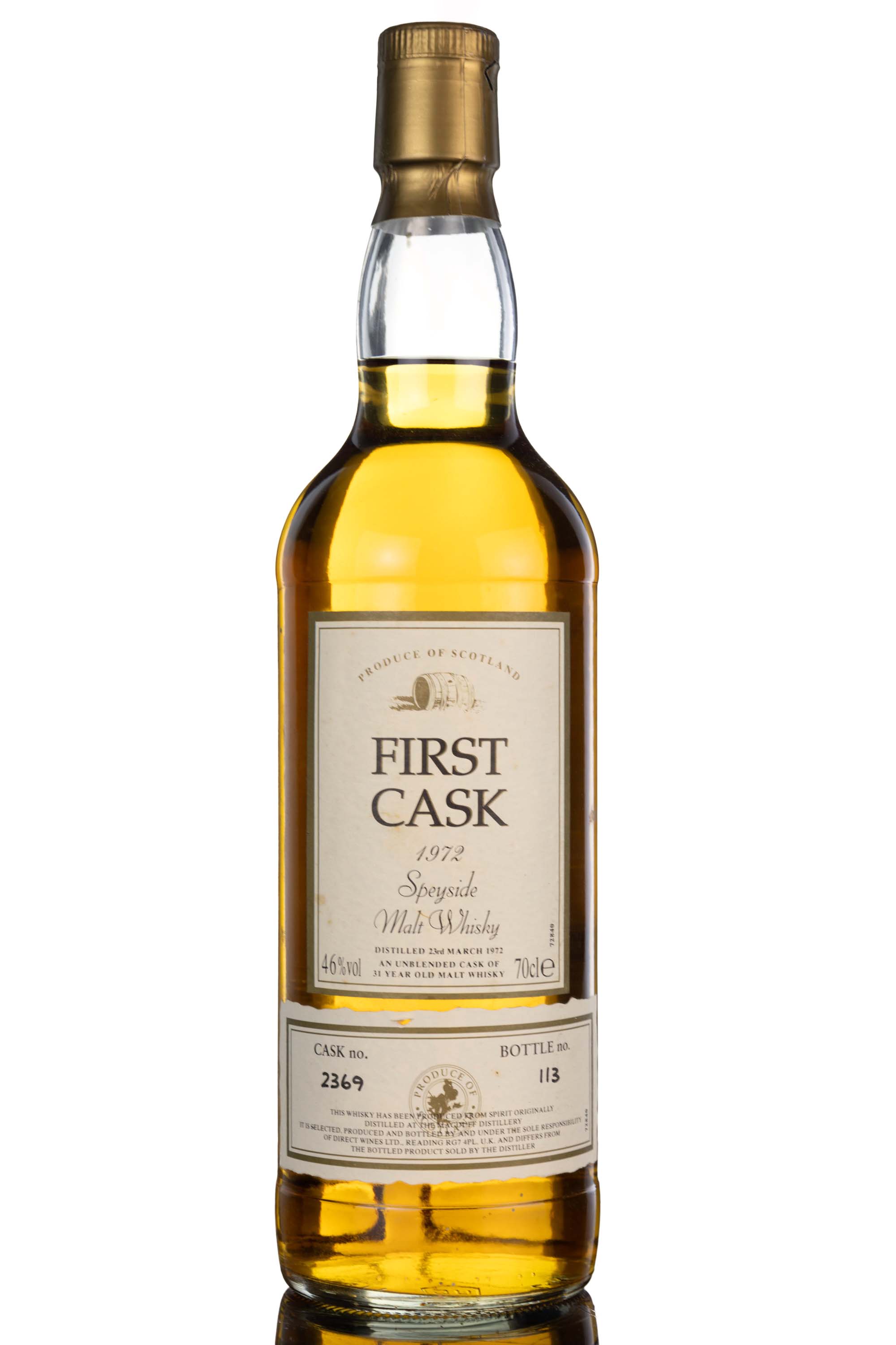 Macduff 1972 - 31 Year Old - First Cask - Single Cask 2369