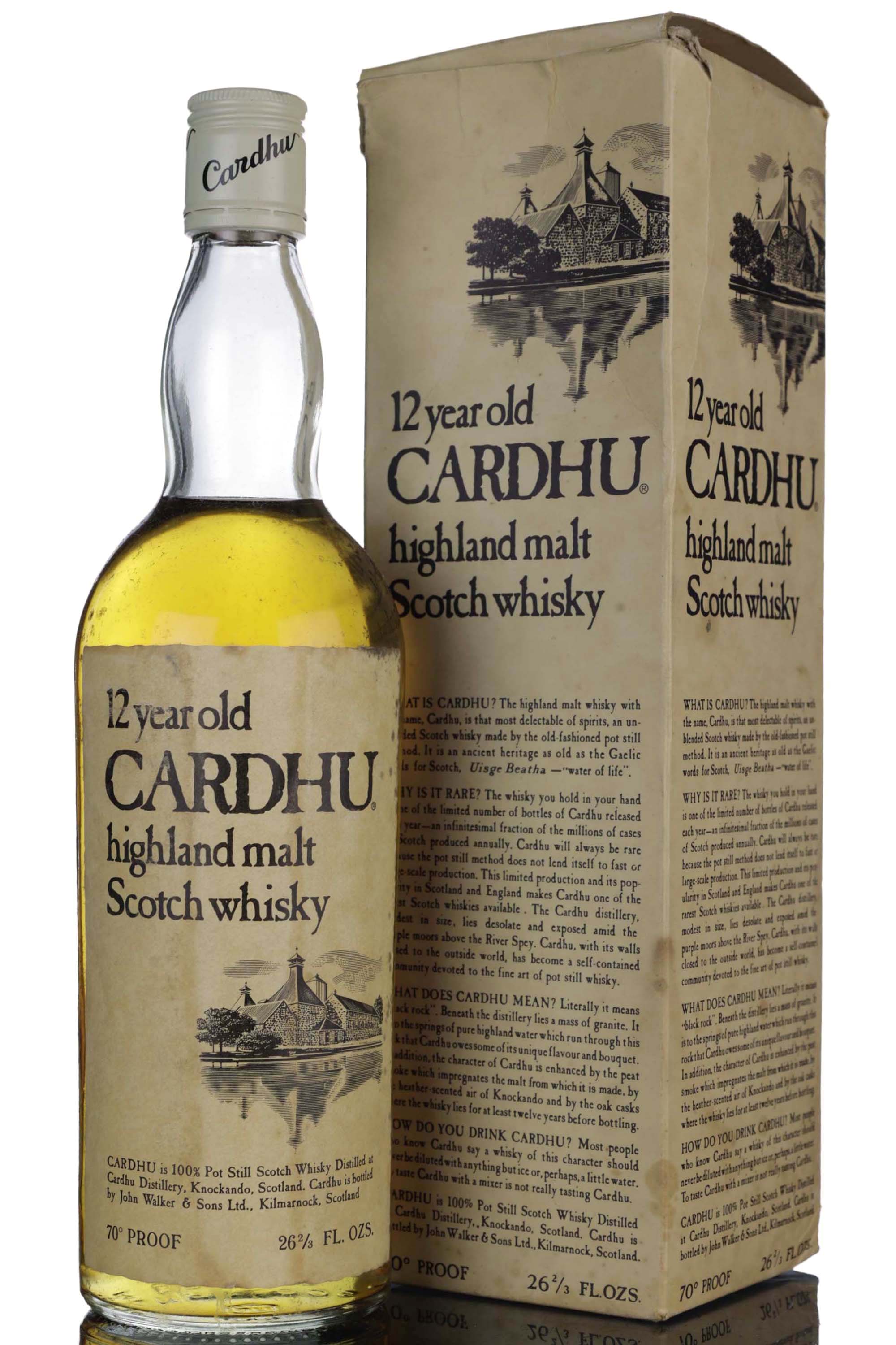 Cardhu 12 Year Old - 1970s