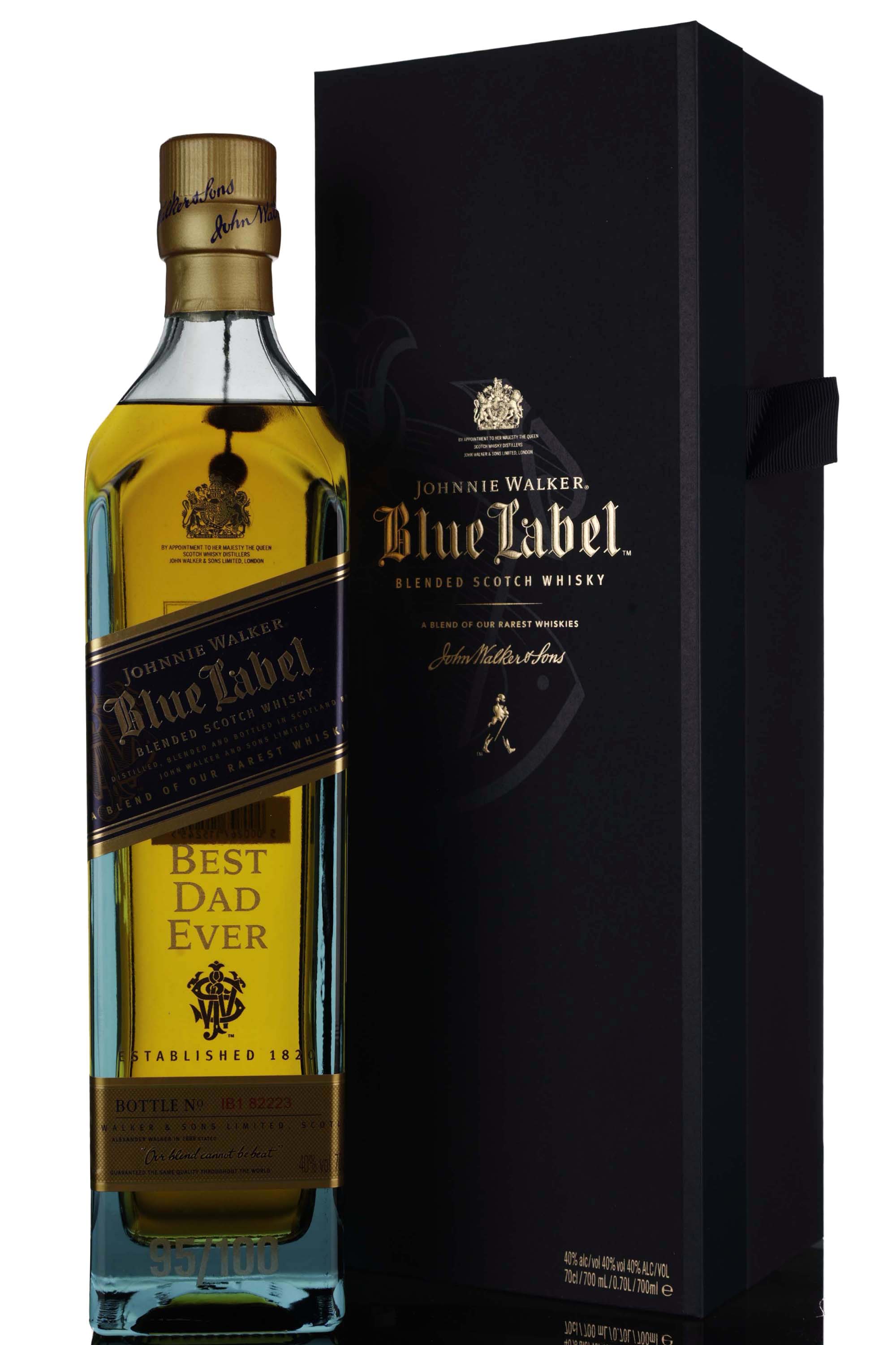 Johnnie Walker Blue Label - Engraved Best Dad Ever