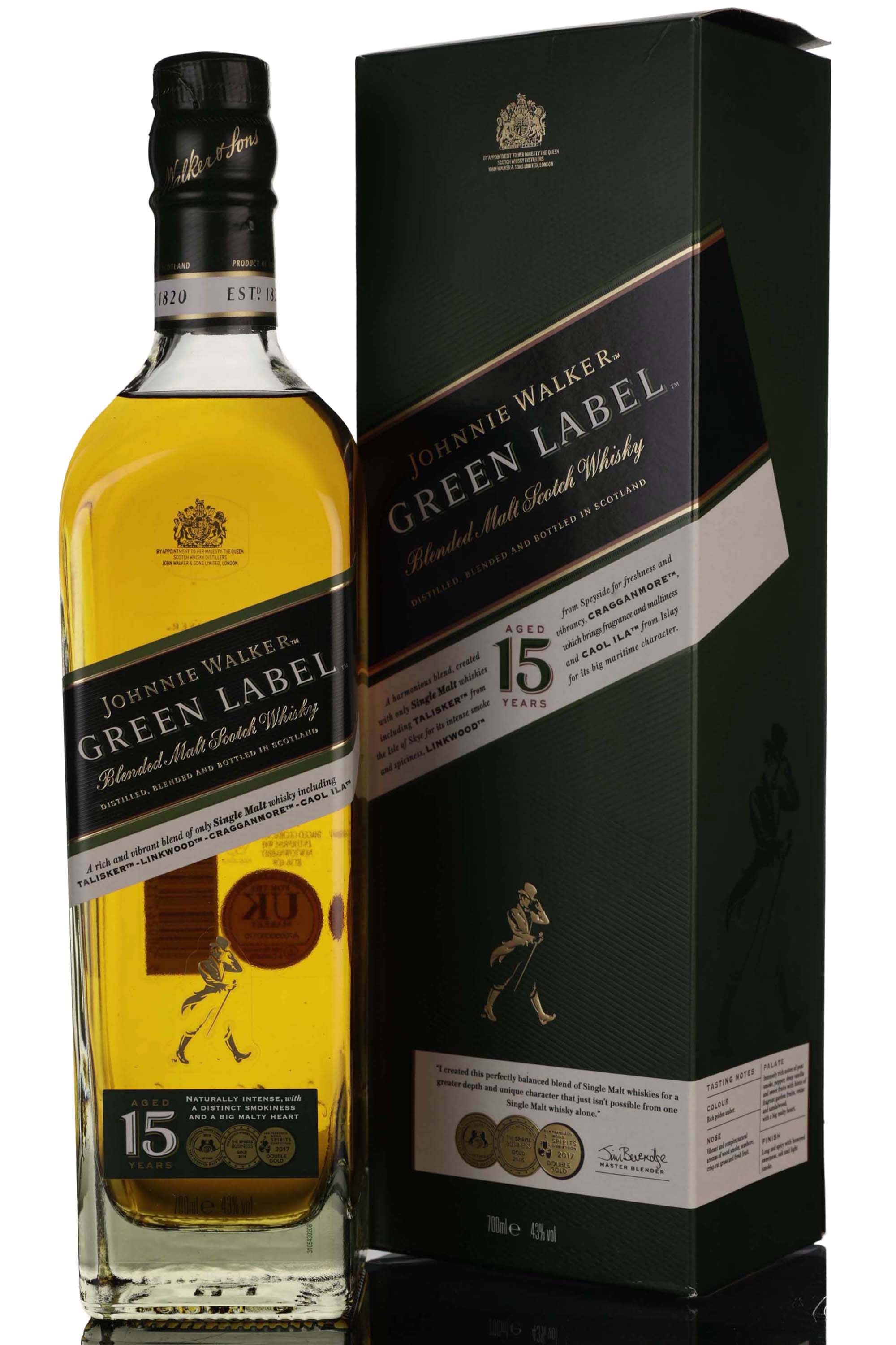 Johnnie Walker 15 Year Old - Green Label