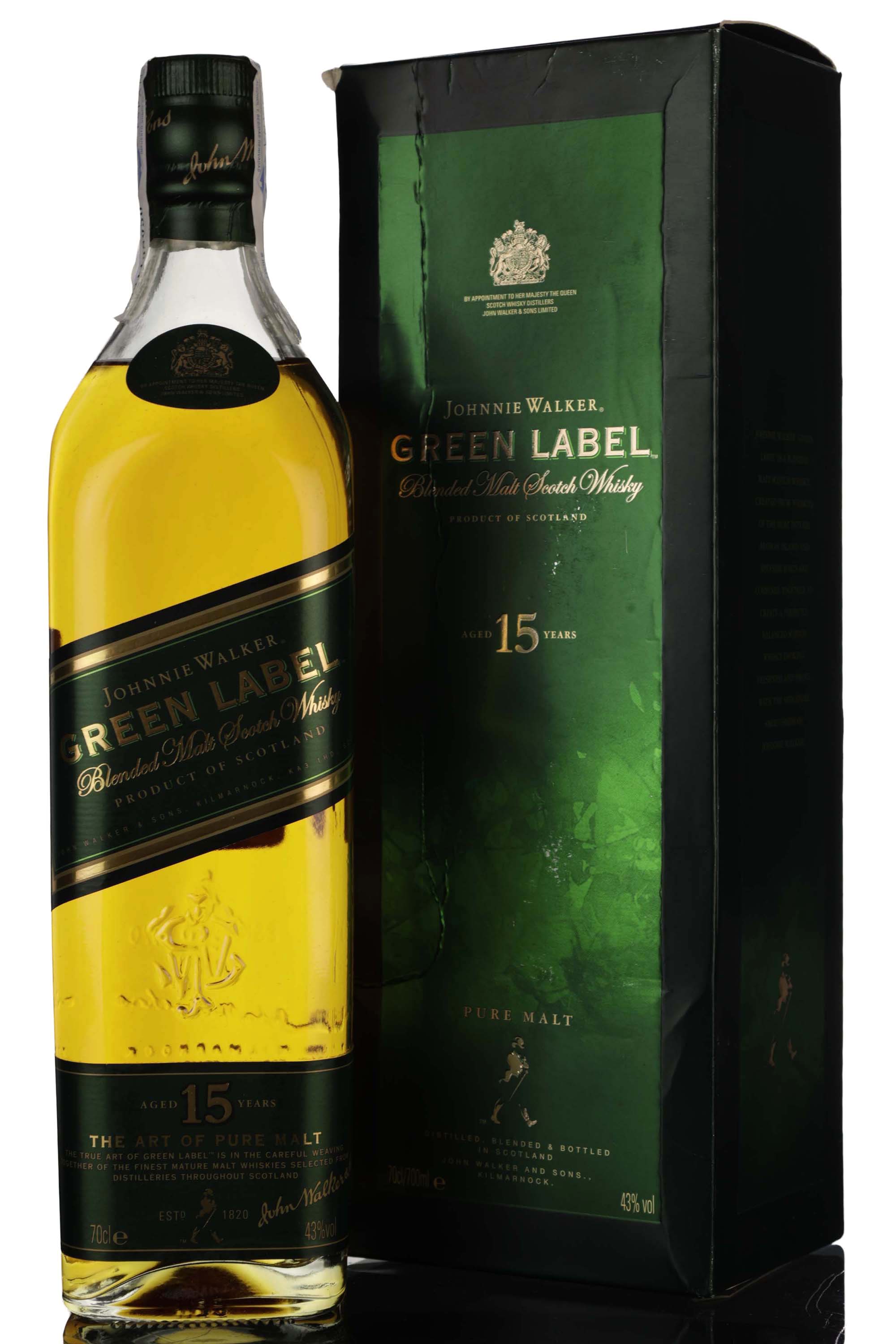 Johnnie Walker 15 Year Old - Green Label