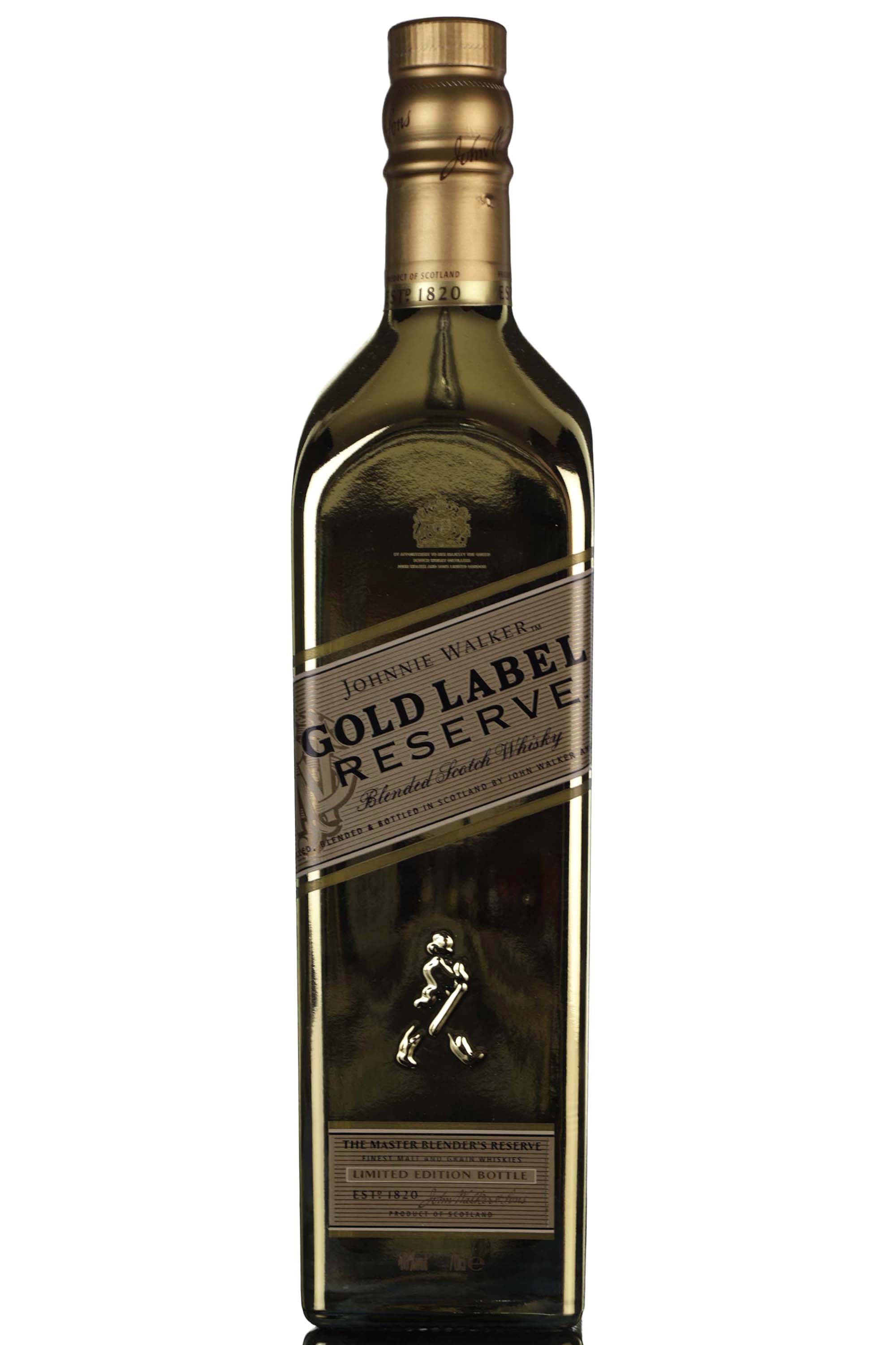 Johnnie Walker Gold Label Reserve - The Master Blenders Reserve - Limited Edition Gold Bot