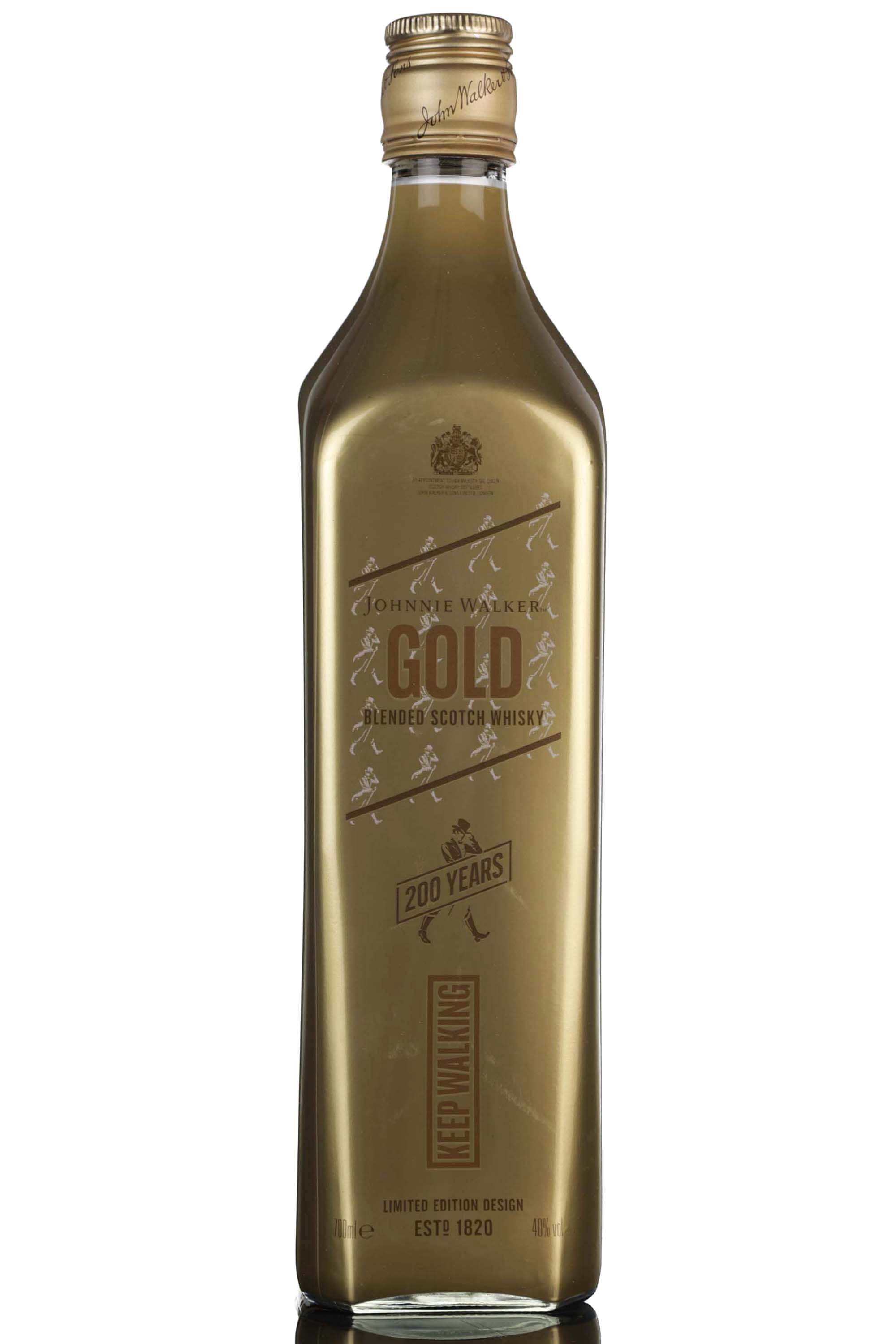 Johnnie Walker Gold 200th Anniversary Limited Edition Design