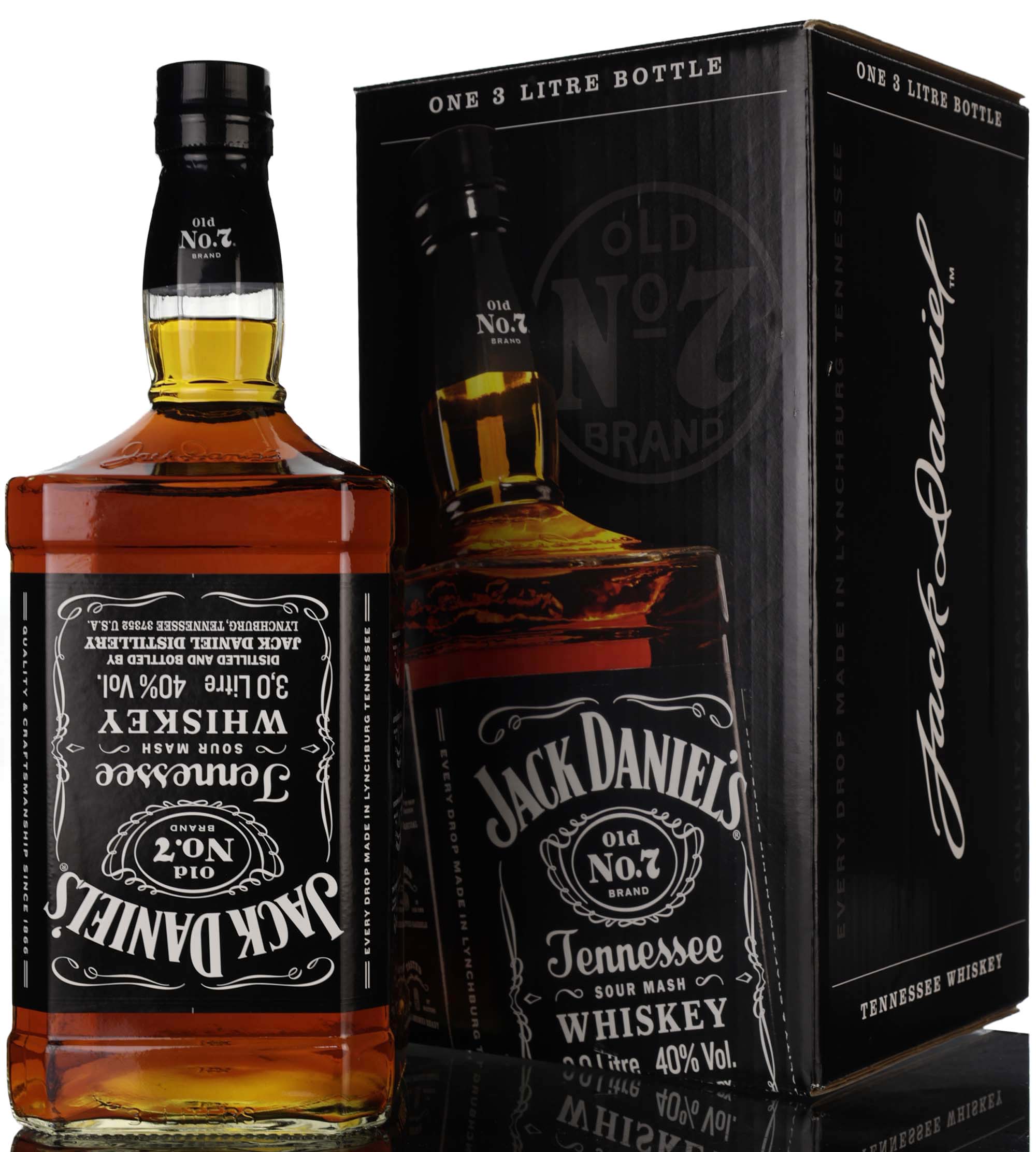 Jack Daniels Old No.7 Brand - 3 Litres