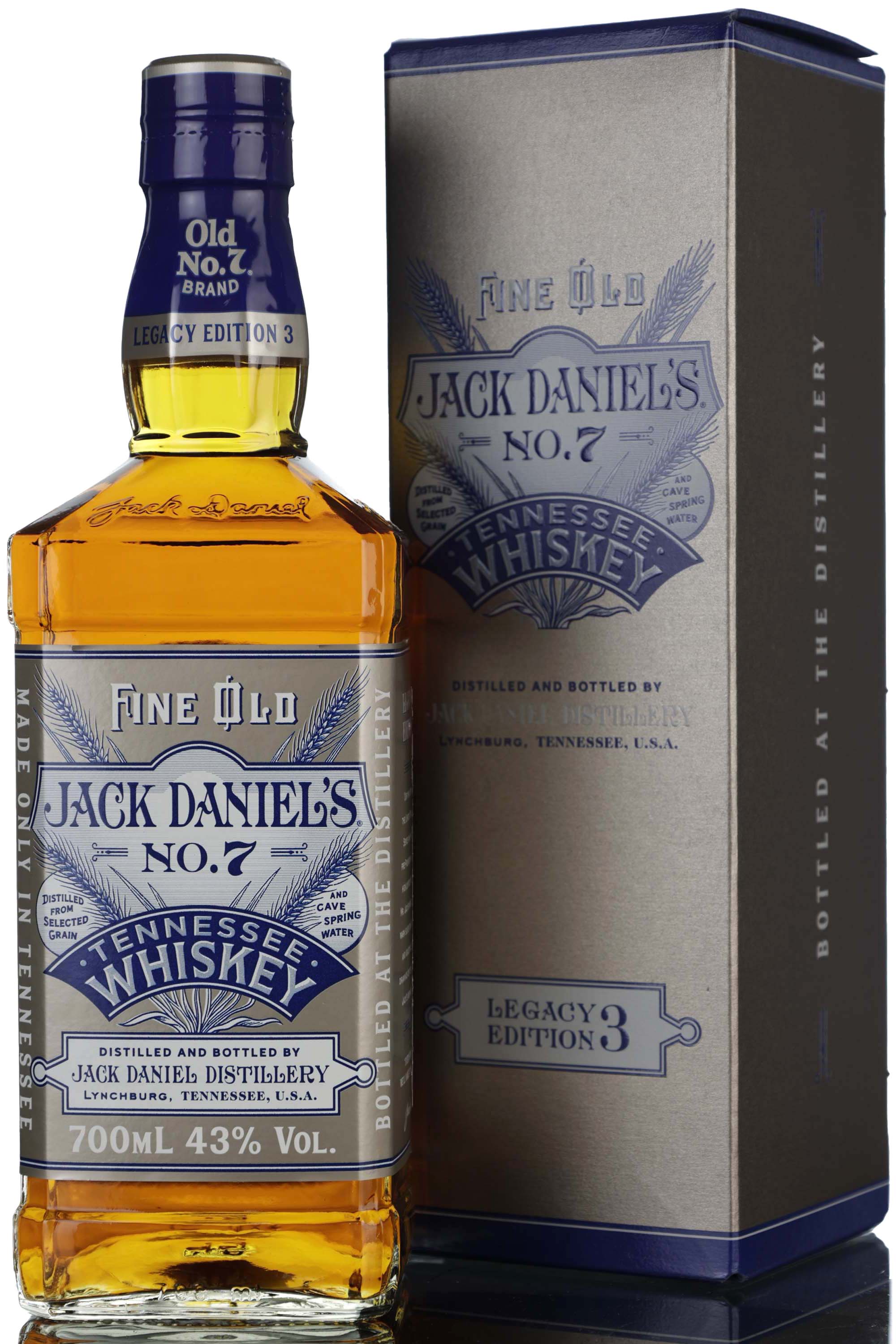 Jack Daniels Old No.7 - Legacy Edition 3 - Fine Old - 2020 Release