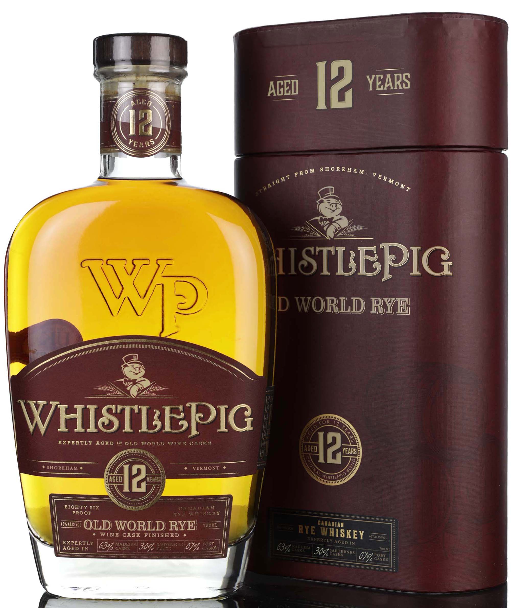 WhistlePig 12 Year Old - Old World Rye