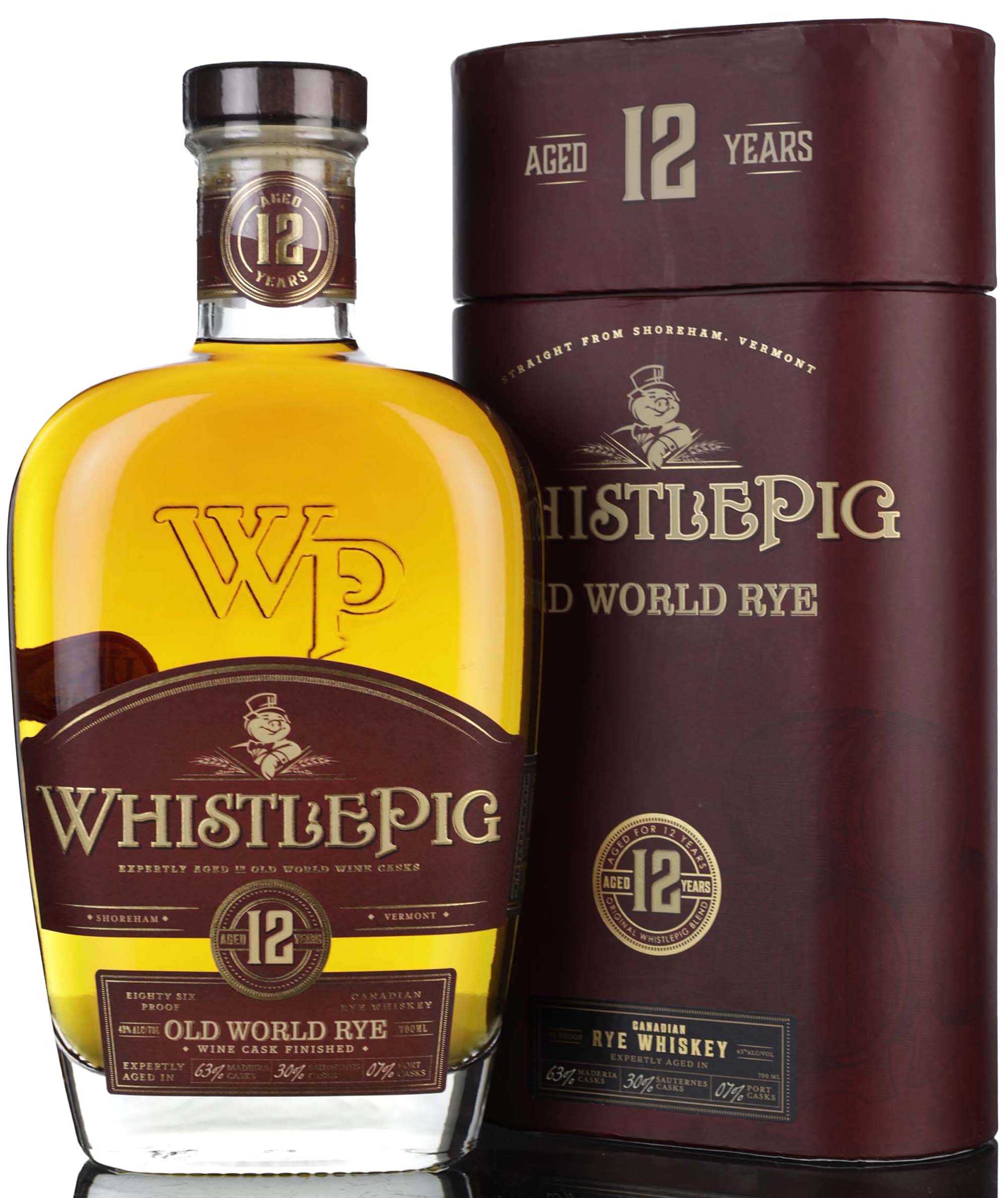 WhistlePig 12 Year Old - Old World Rye