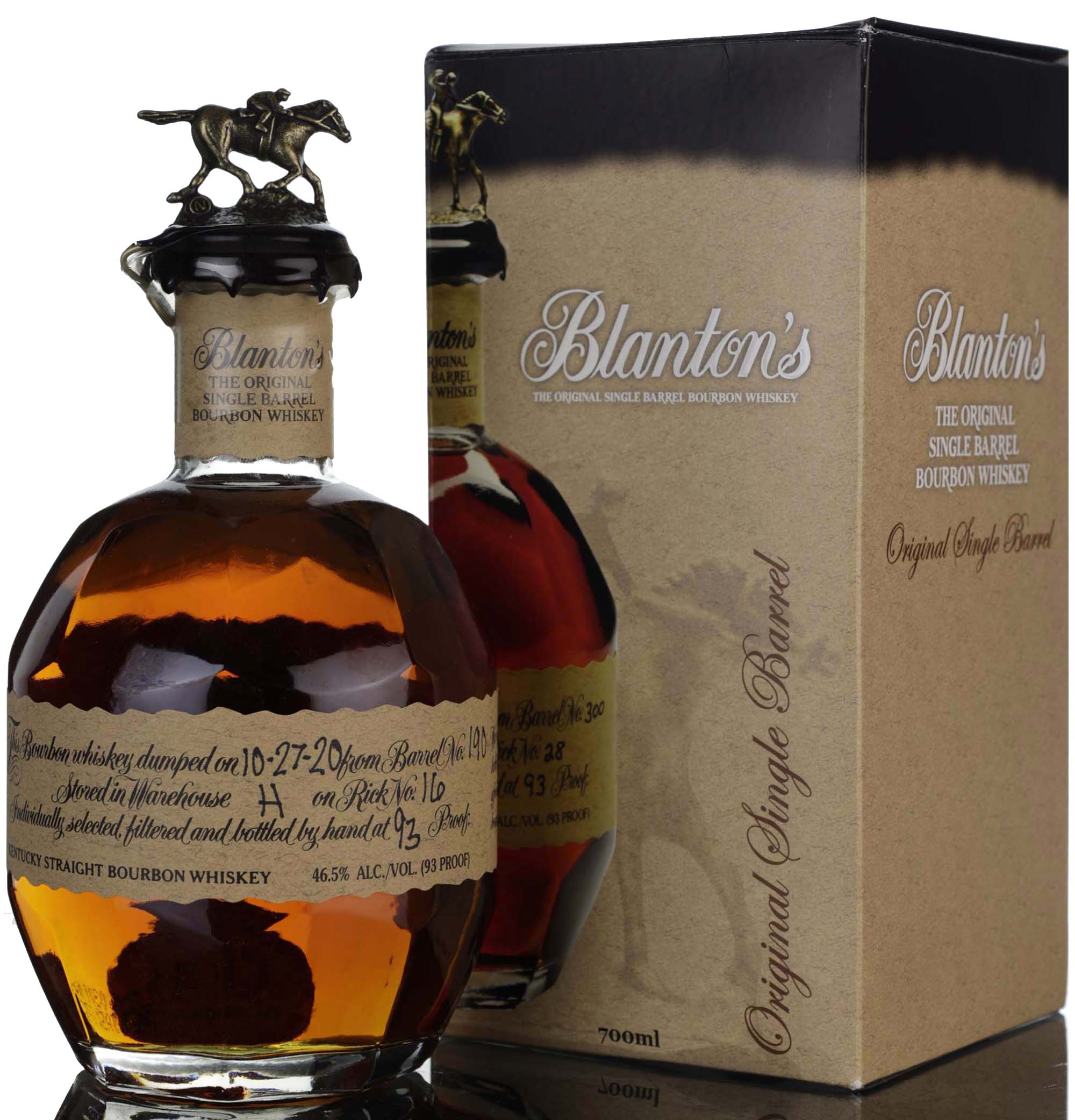 Blantons Bourbon The Original - Single Barrel 190 - 2020 Release