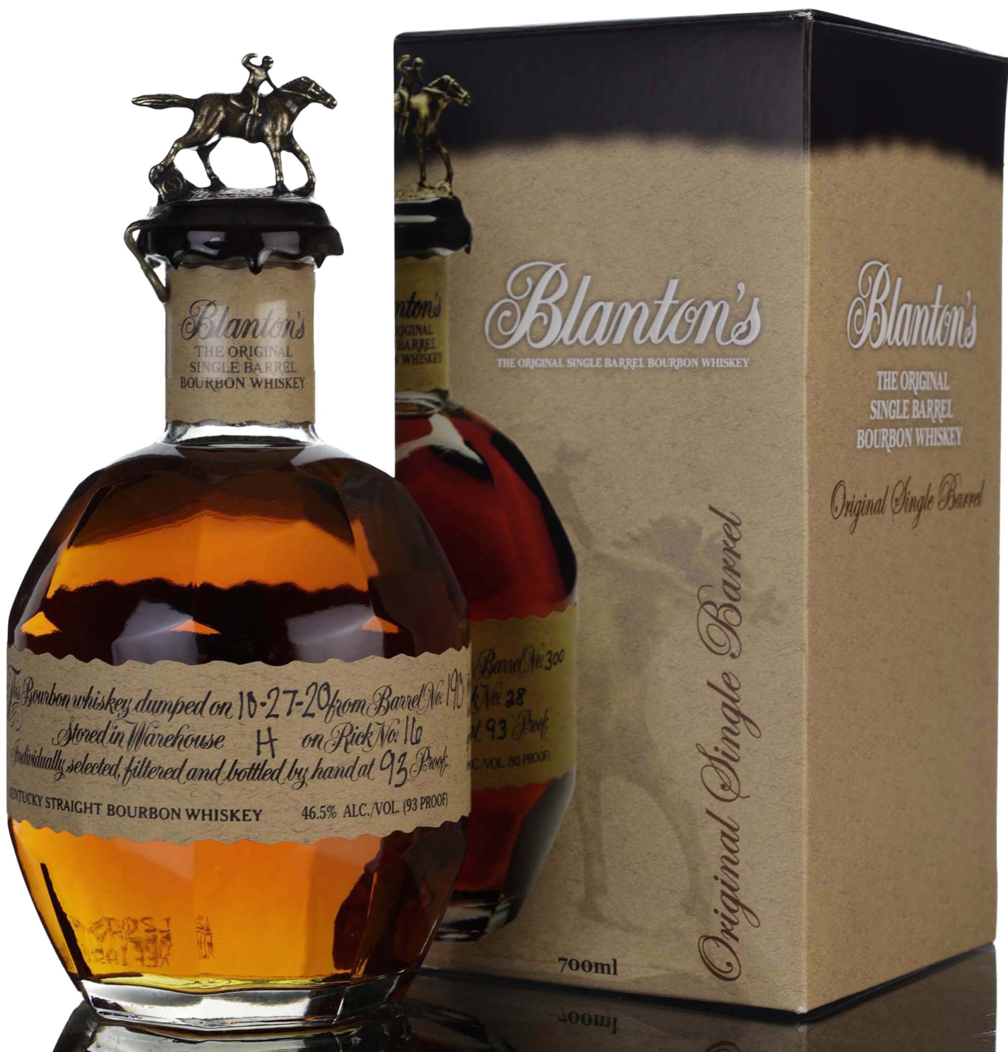 Blantons Bourbon The Original - Single Barrel 190 - 2020 Release