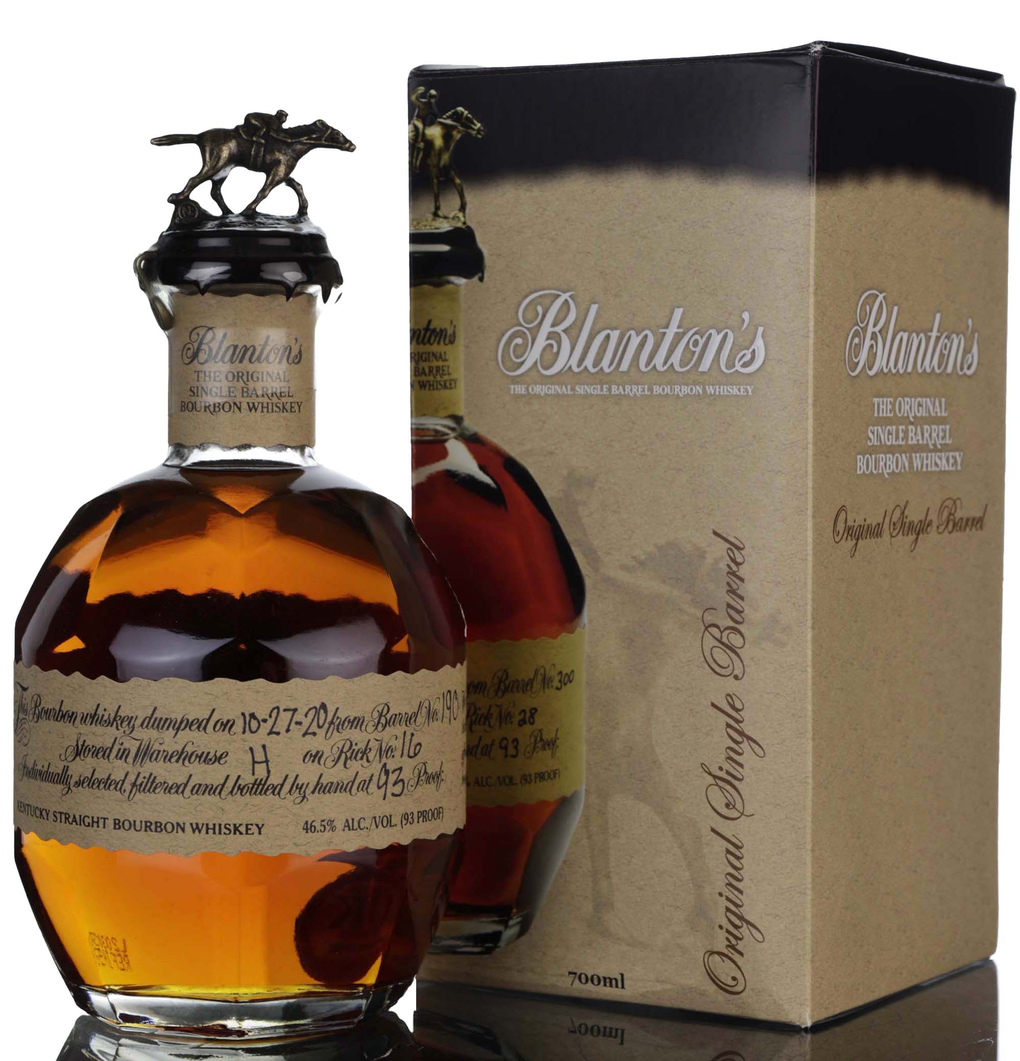 Blantons Bourbon The Original - Single Barrel 190 - 2020 Release