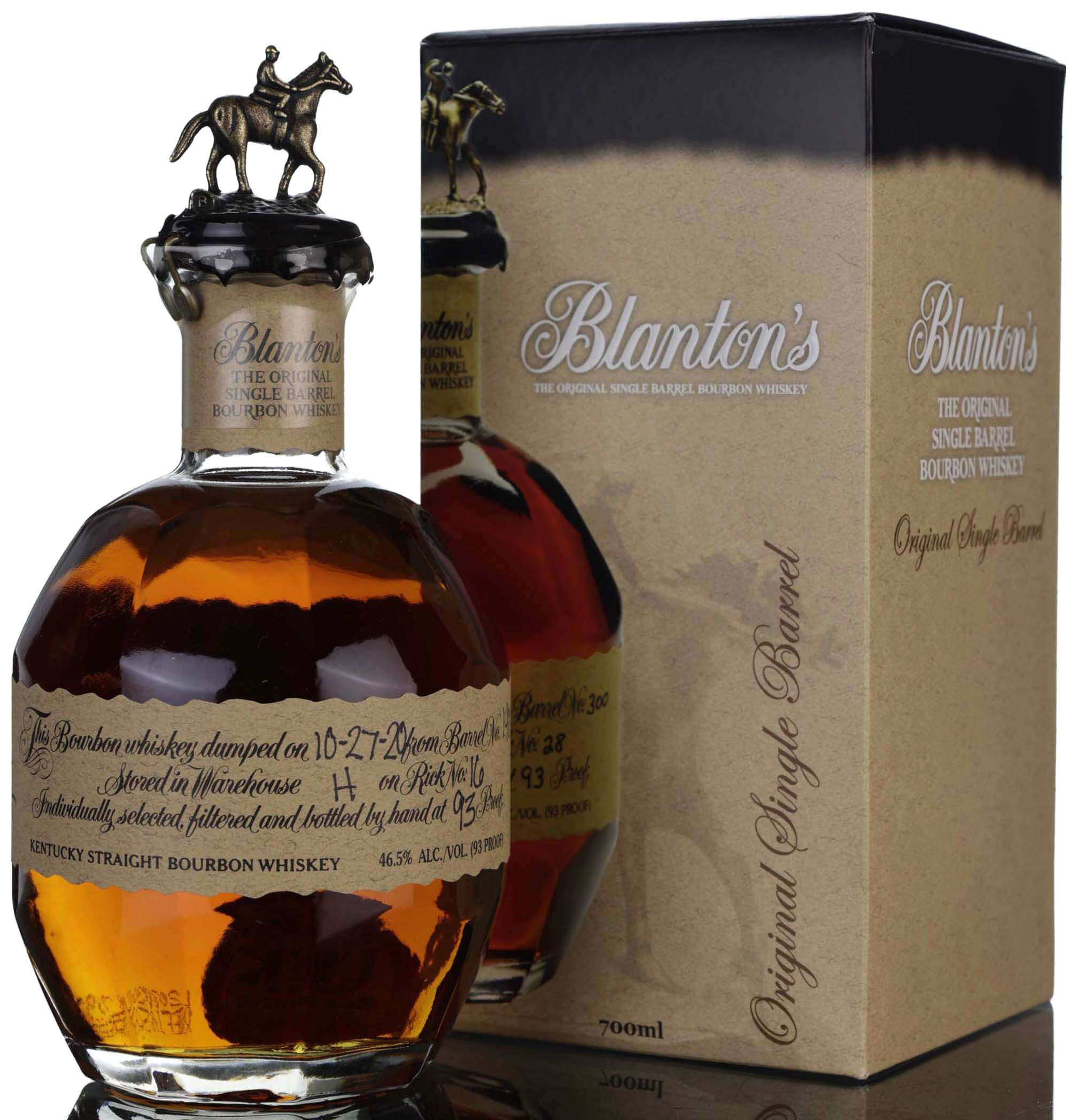 Blantons Bourbon The Original - Single Barrel 190 - 2020 Release