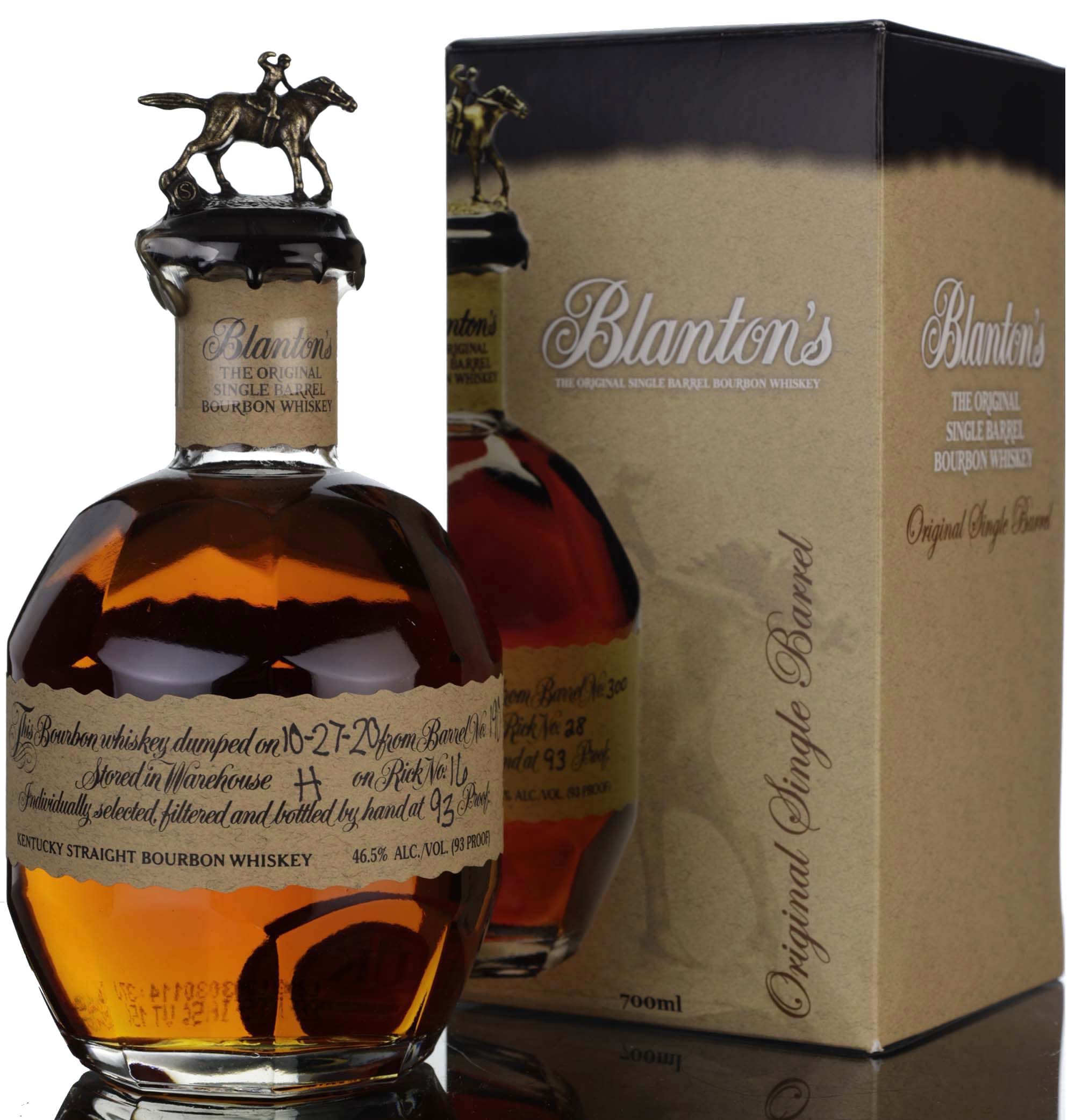 Blantons Bourbon The Original - Single Barrel 190 - 2020 Release