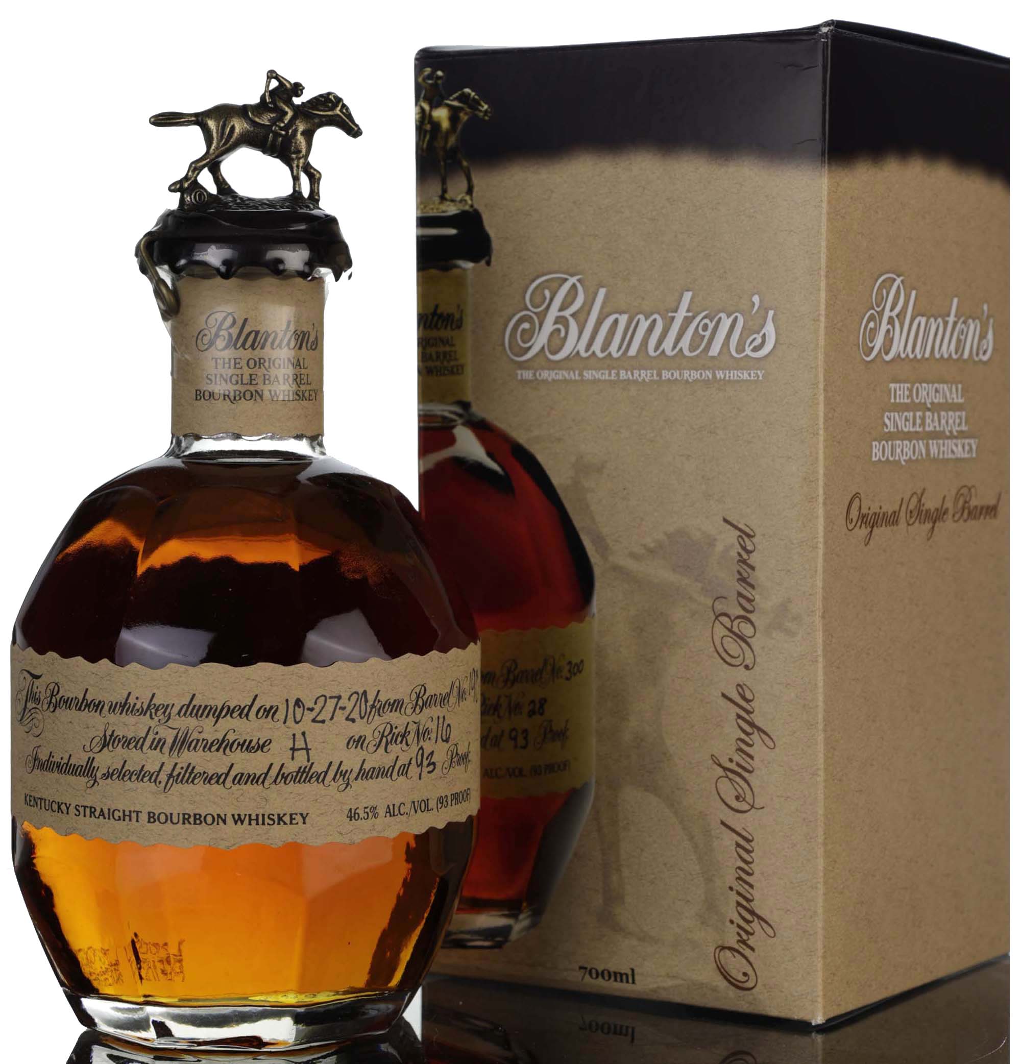 Blantons Bourbon The Original - Single Barrel 190 - 2020 Release