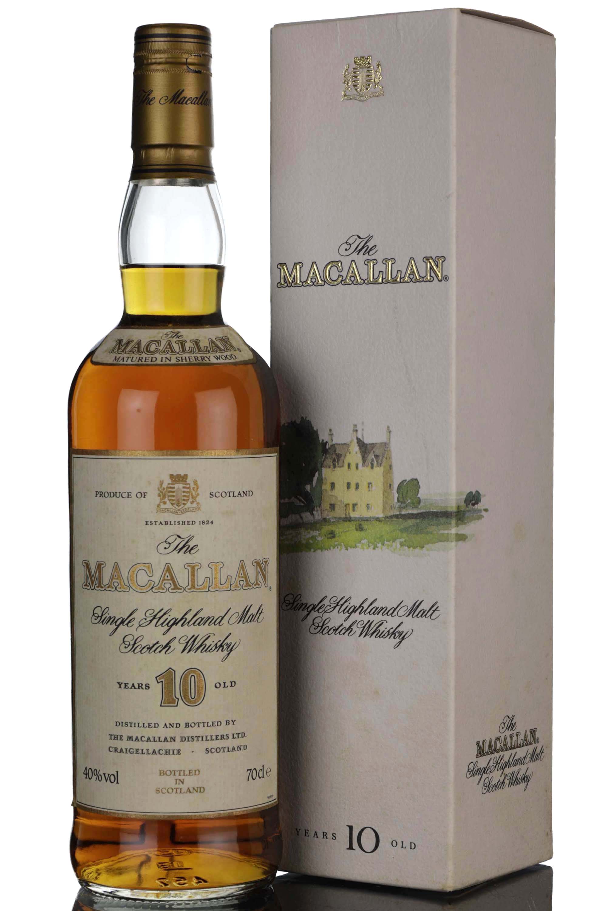 Macallan 10 Year Old - Sherry Cask - 1990s