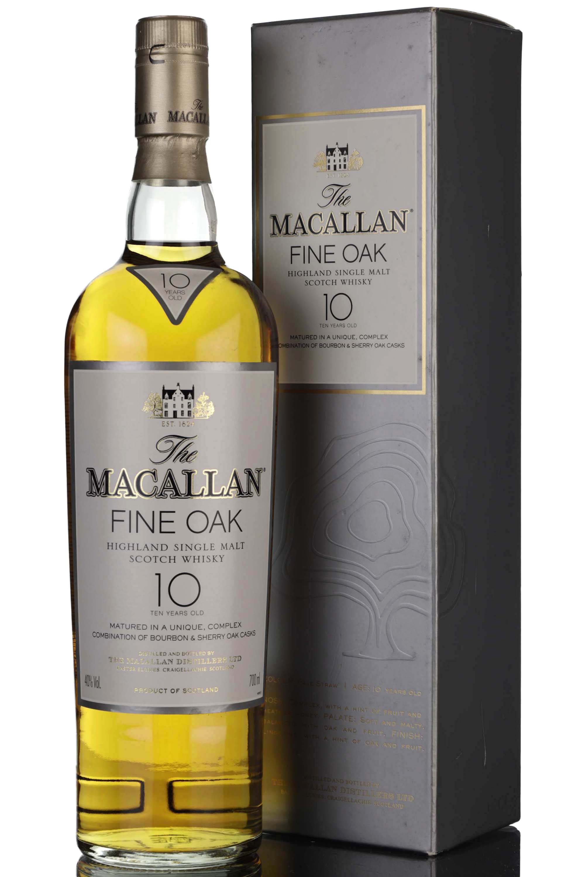 Macallan 10 Year Old - Fine Oak - Mid 2000s