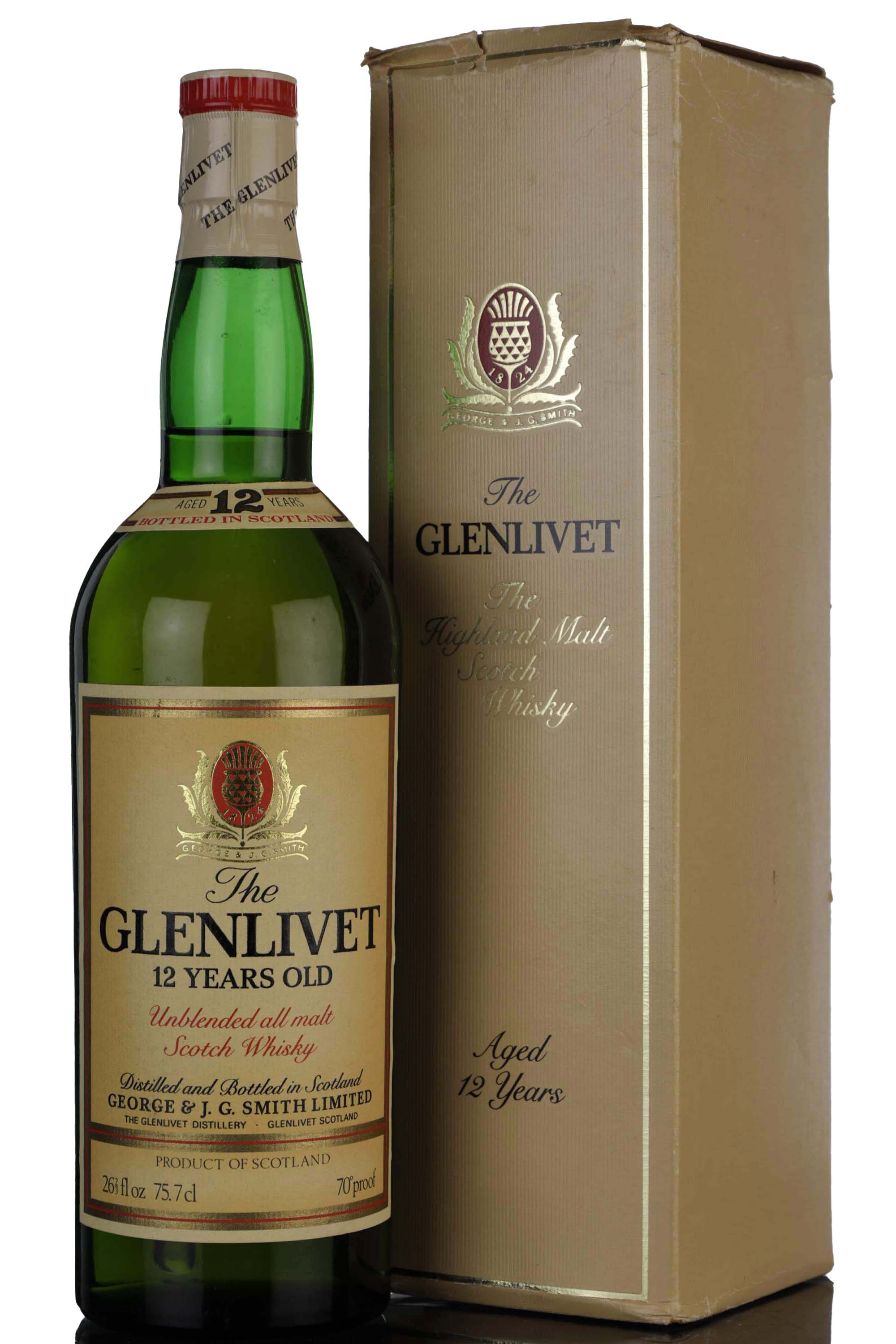 Glenlivet 12 Year Old - Late 1970s