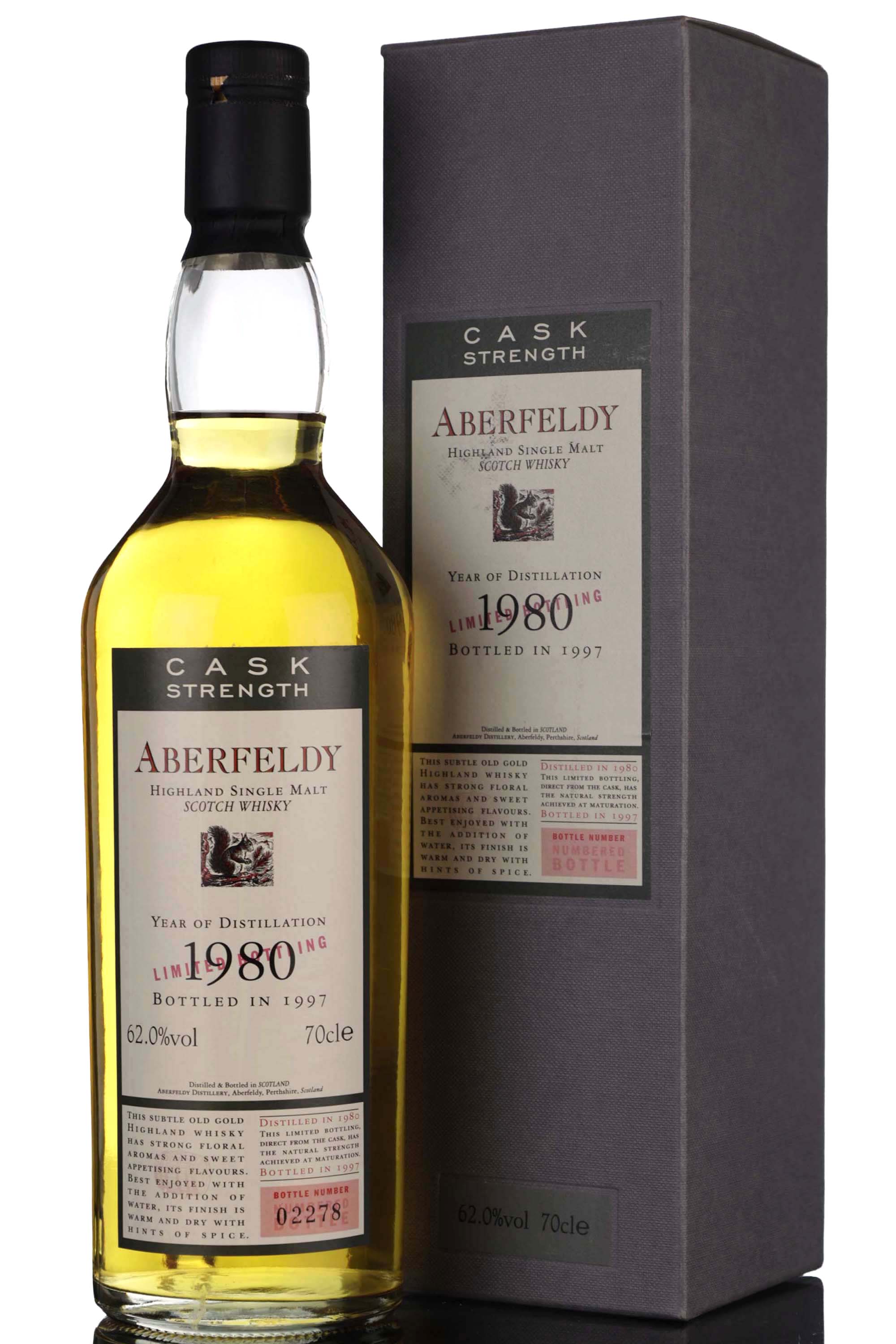 Aberfeldy 1980-1997 - Flora & Fauna - Cask Strength