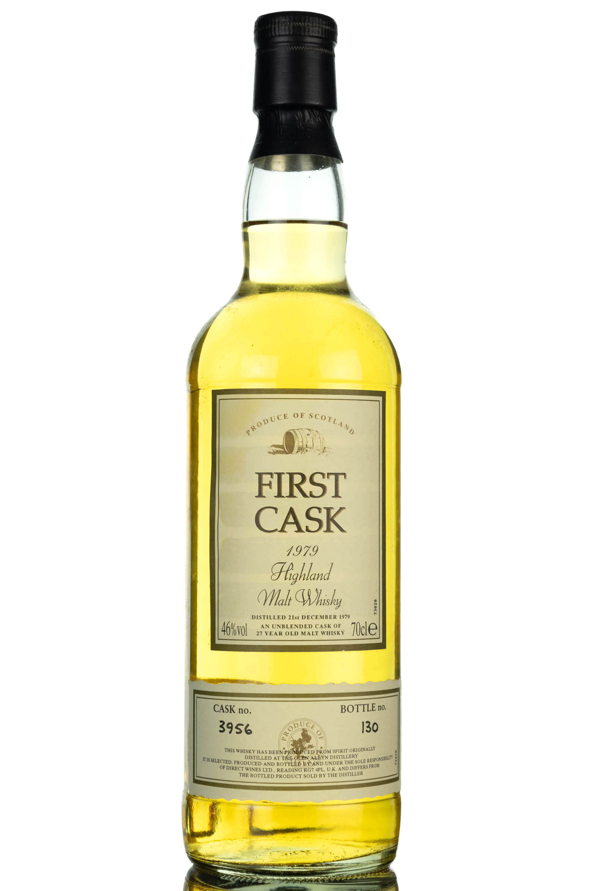 Glen Albyn 1979 - 27 Year Old - First Cask 3956