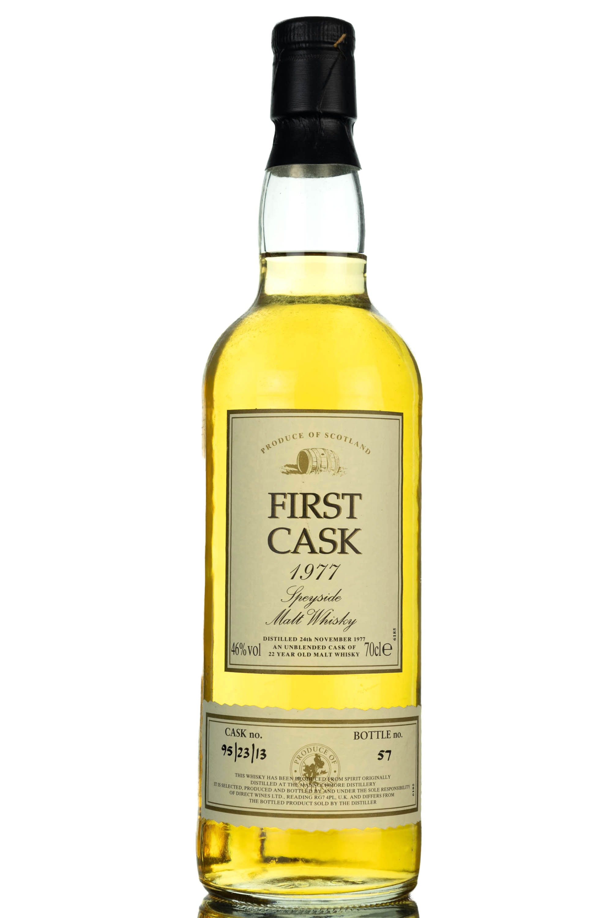 Mannochmore 1977 - 22 Year Old - First Cask - Single Cask 95/23/13