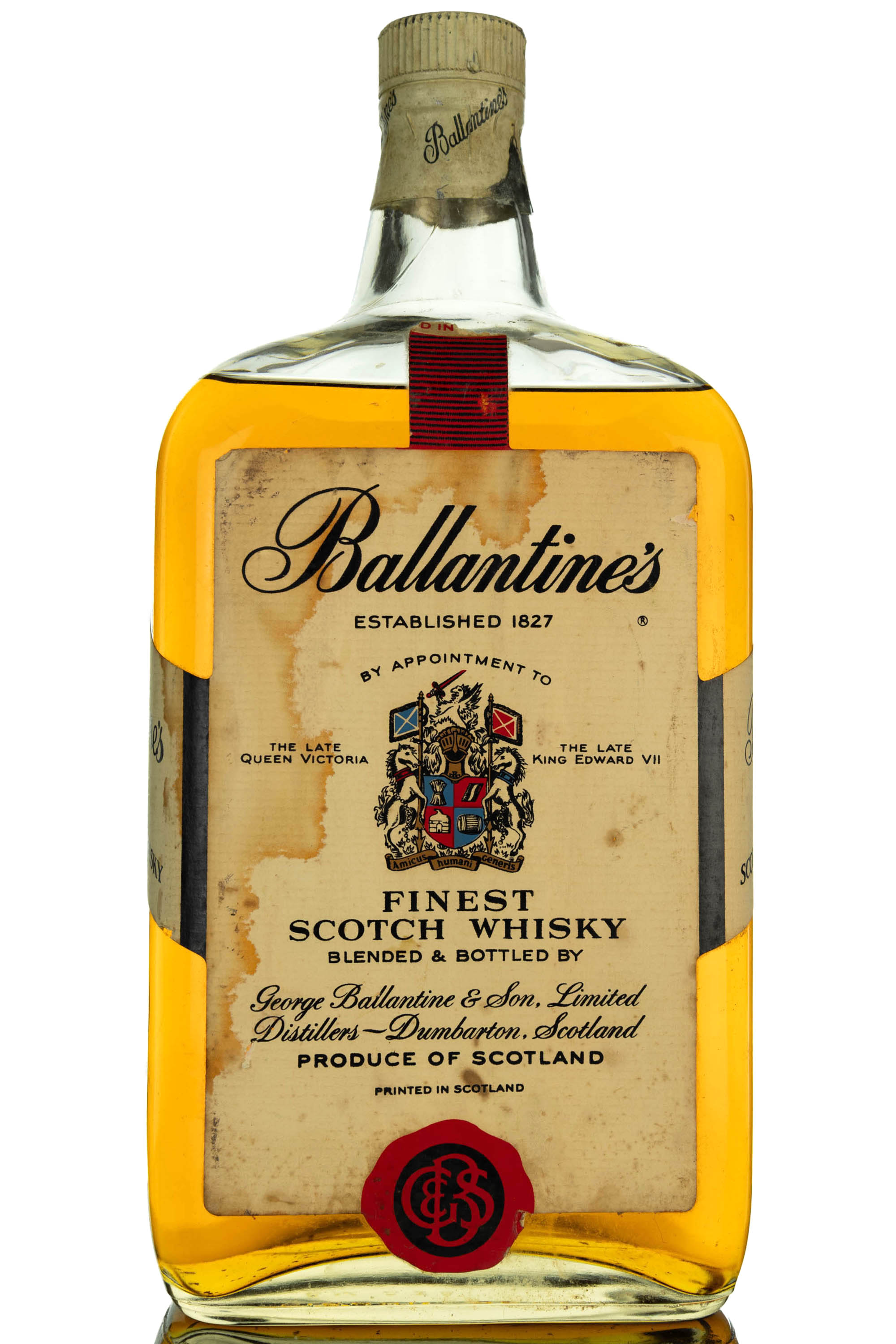 Ballantines Finest 1980s Approx 3 Litres