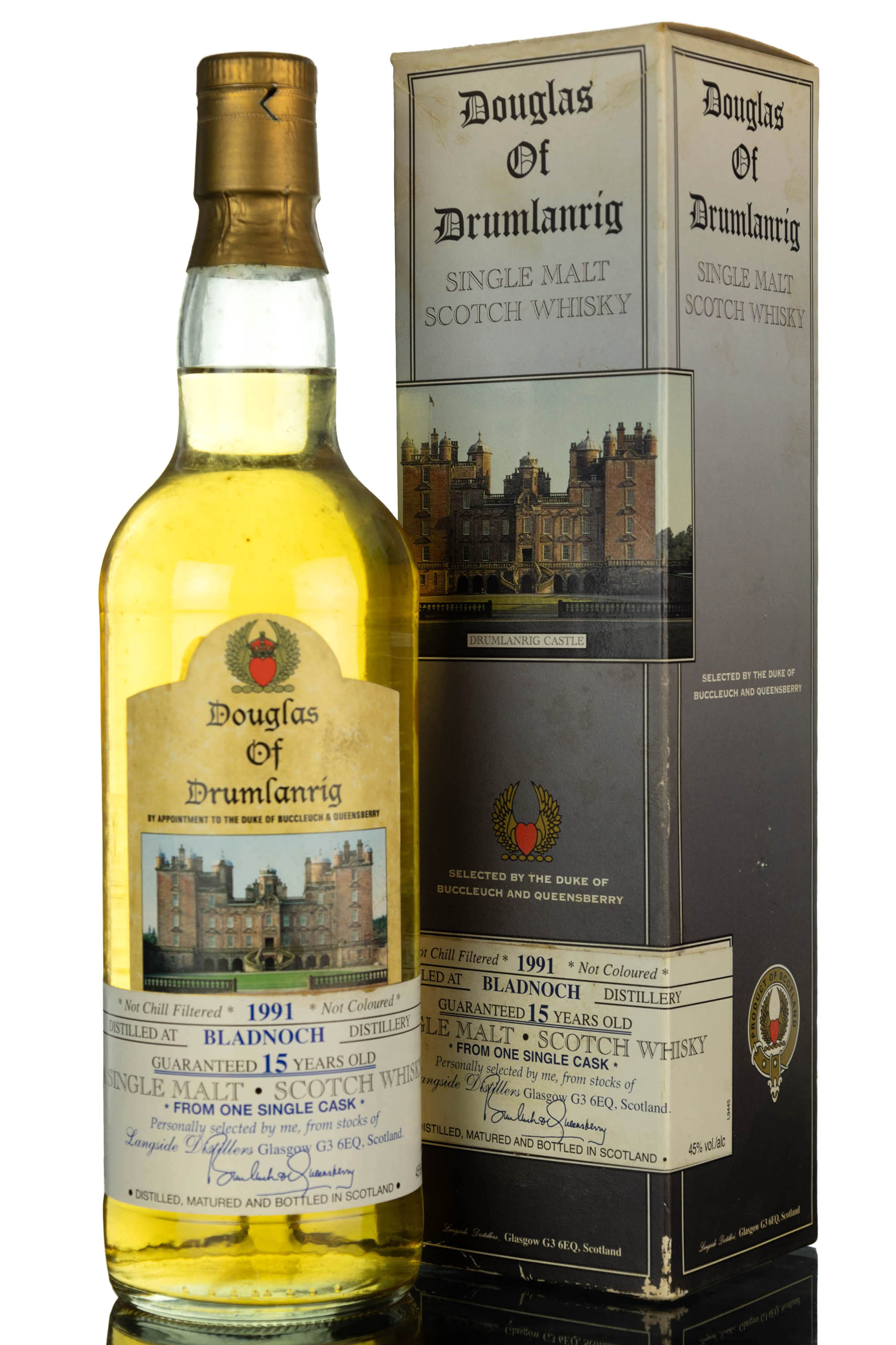 Bladnoch 1991 - 15 Year Old - Douglas Of Drumlanrig - Single Cask