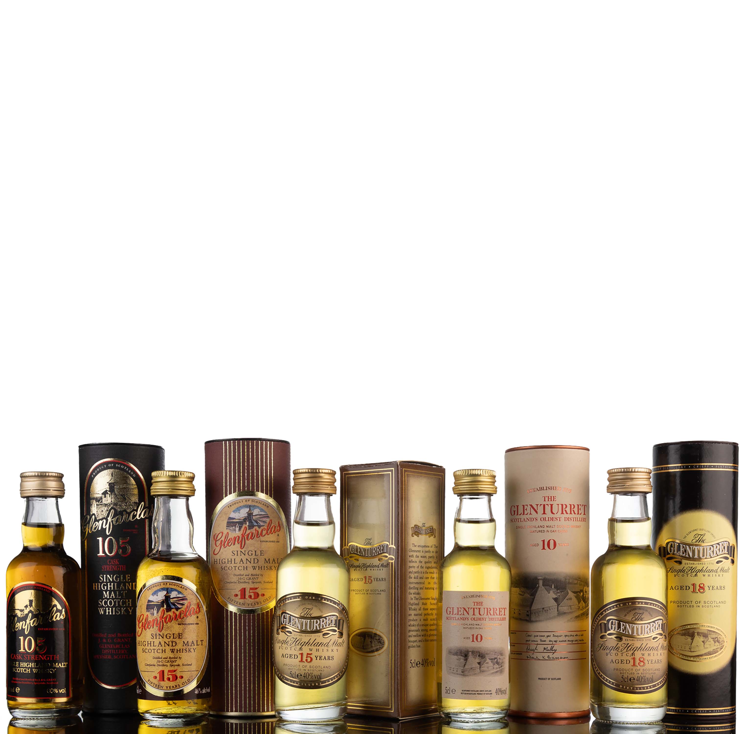 5 x Single Malt Miniatures