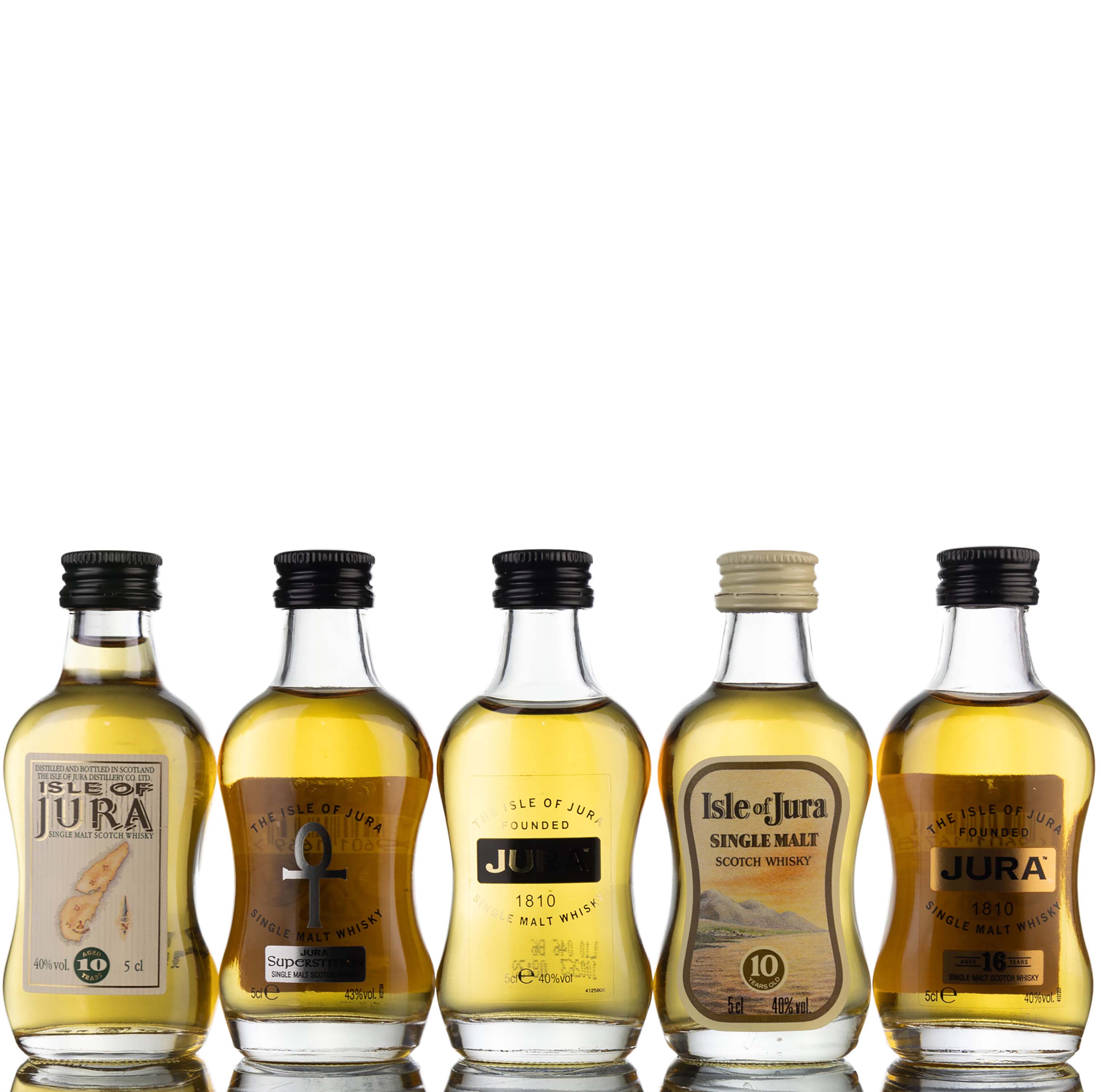 5 x Single Malt Miniatures