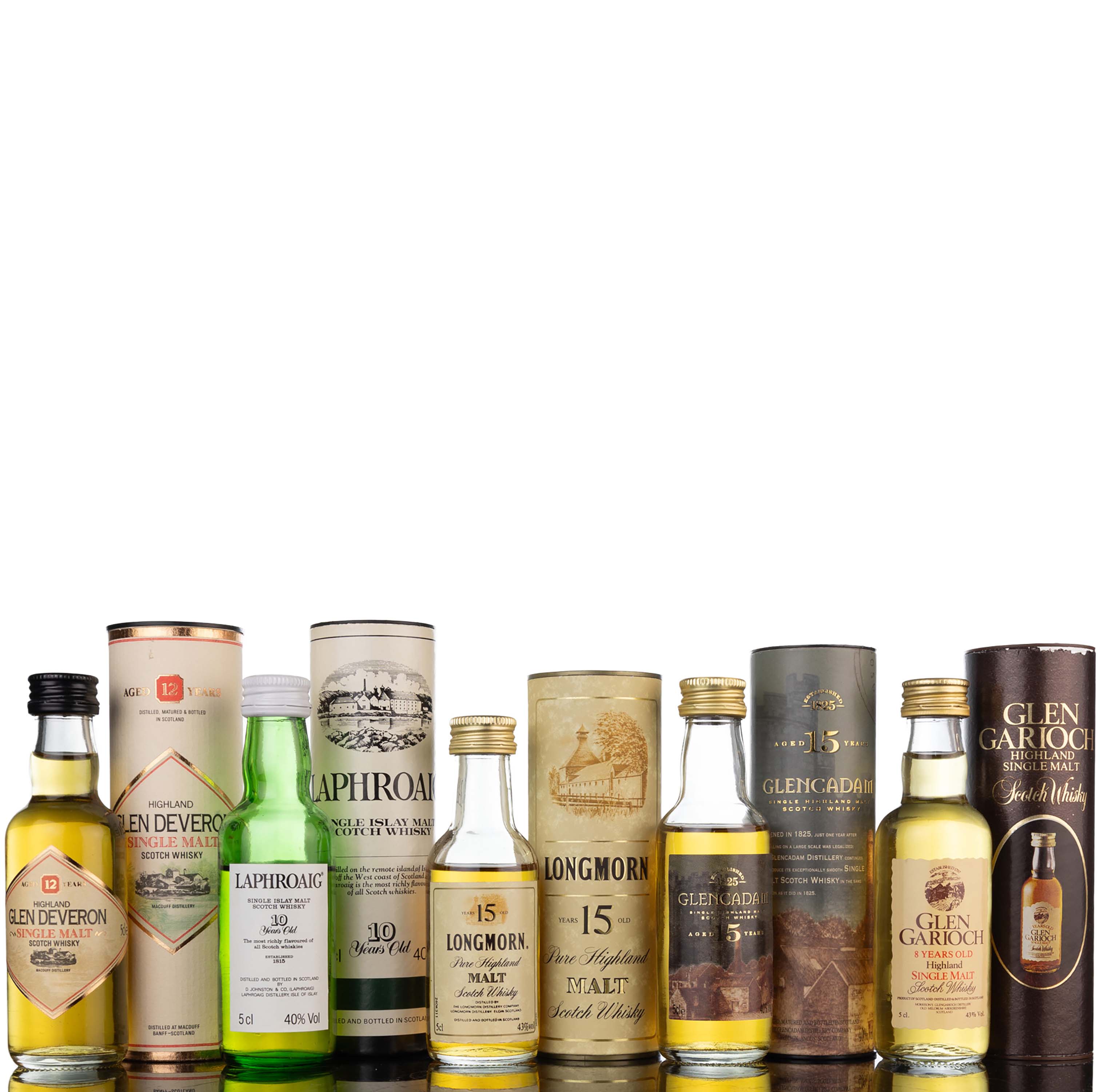 5 x Single Malt Miniatures