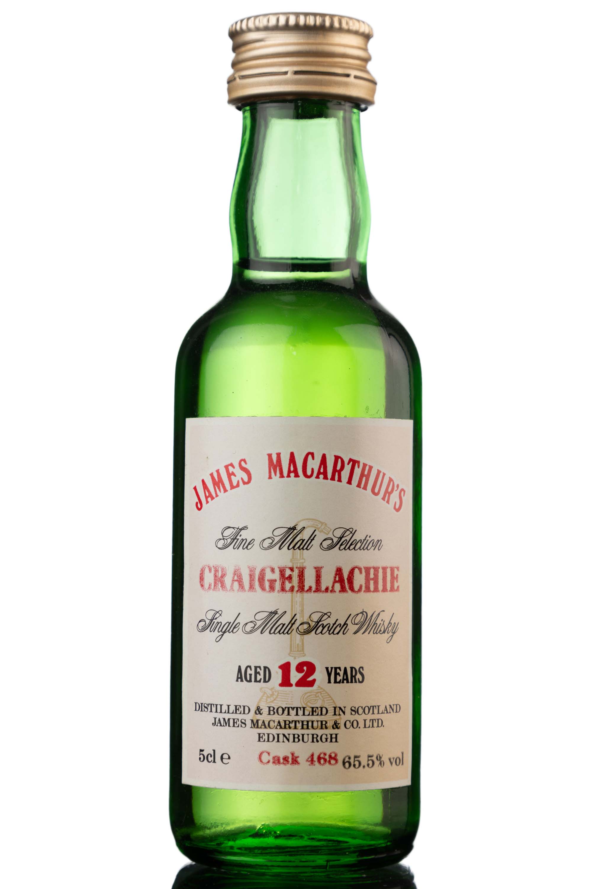 Craigellachie 1976 - 12 Year Old - James MacArthur - Fine Malt Selection Miniature