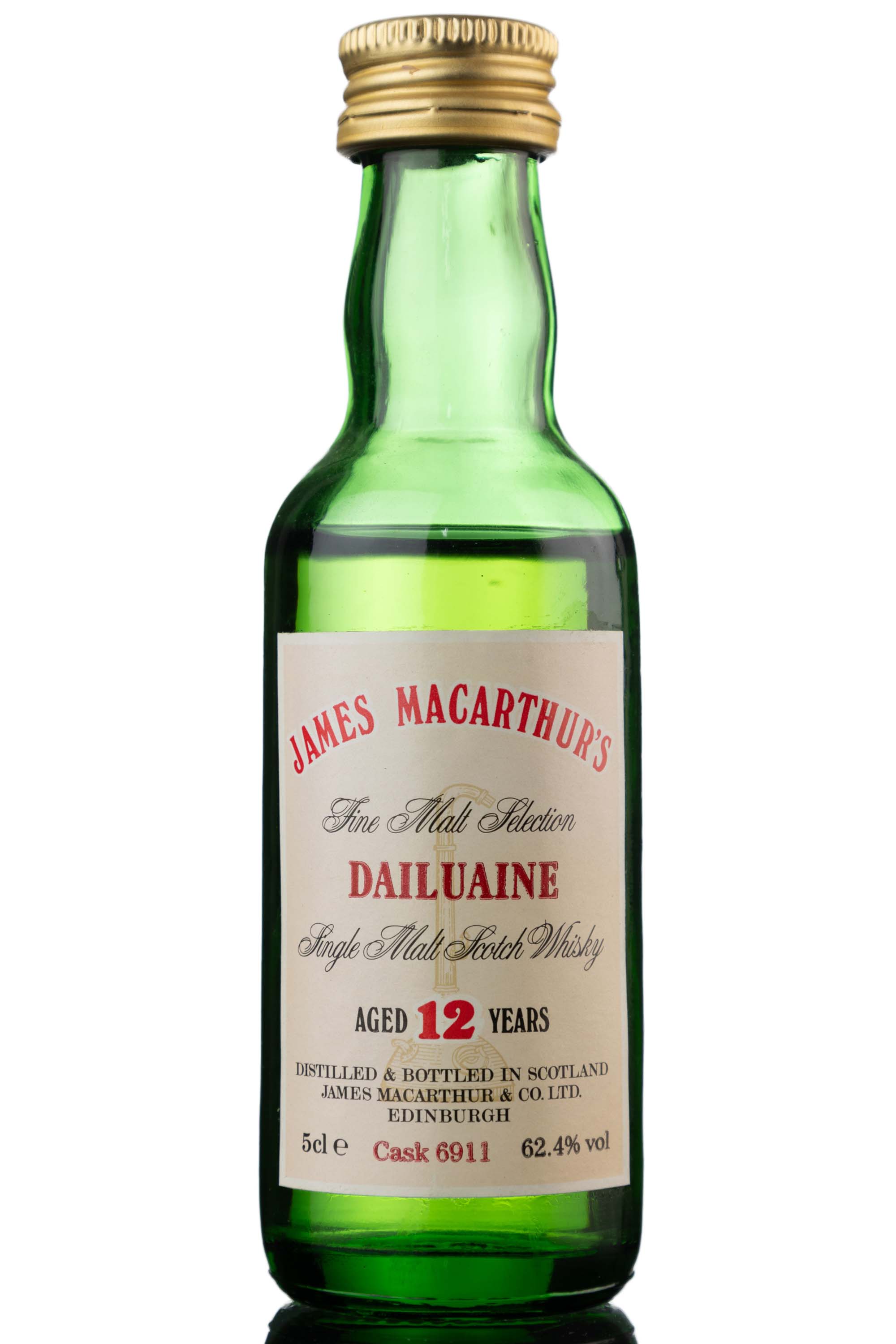 Dailuaine 12 Year Old - James MacArthur - Fine Malt Selection Miniature