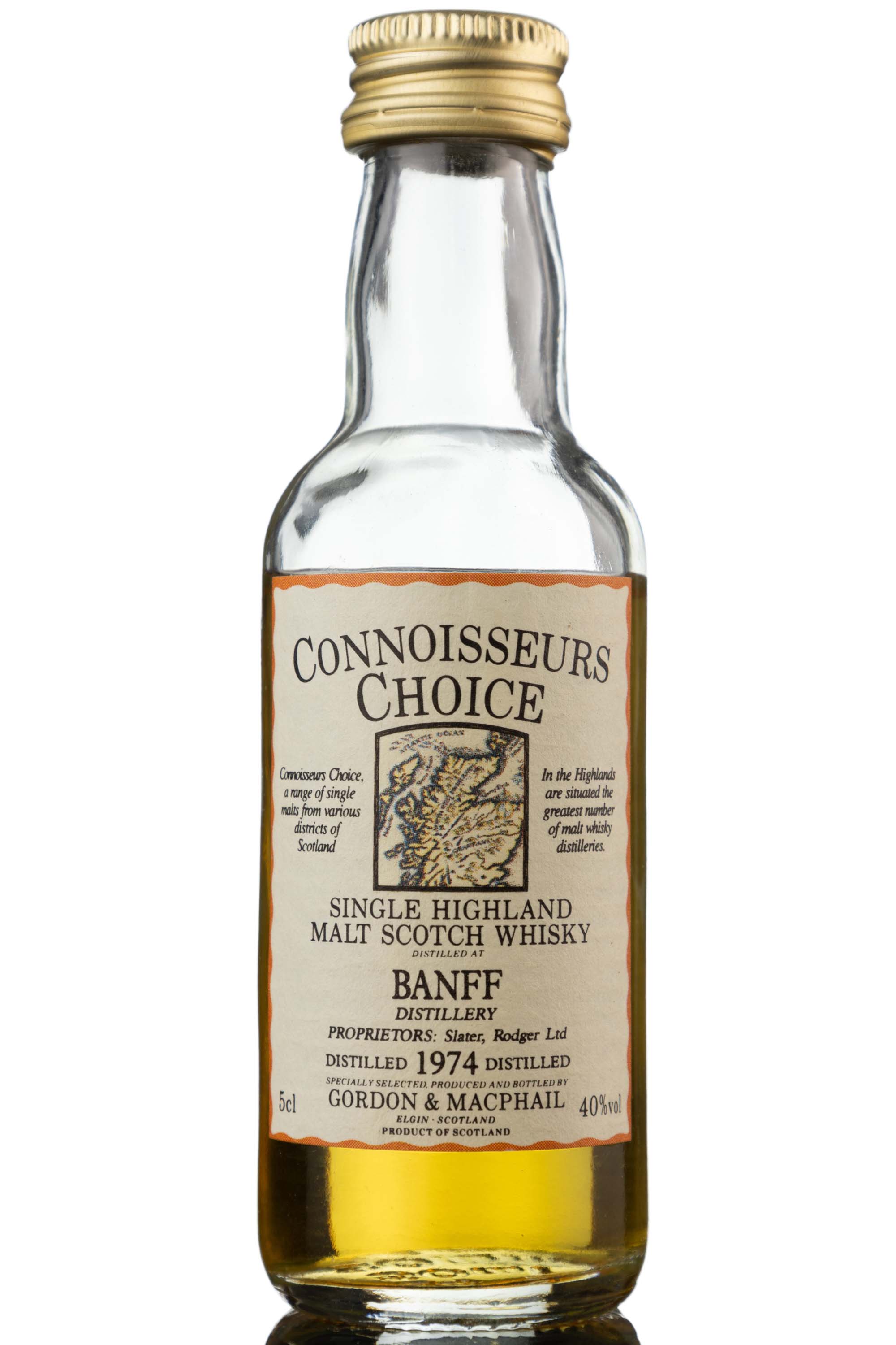 Banff 1974 - Gordon & MacPhail - Connoisseurs Choice - Miniature