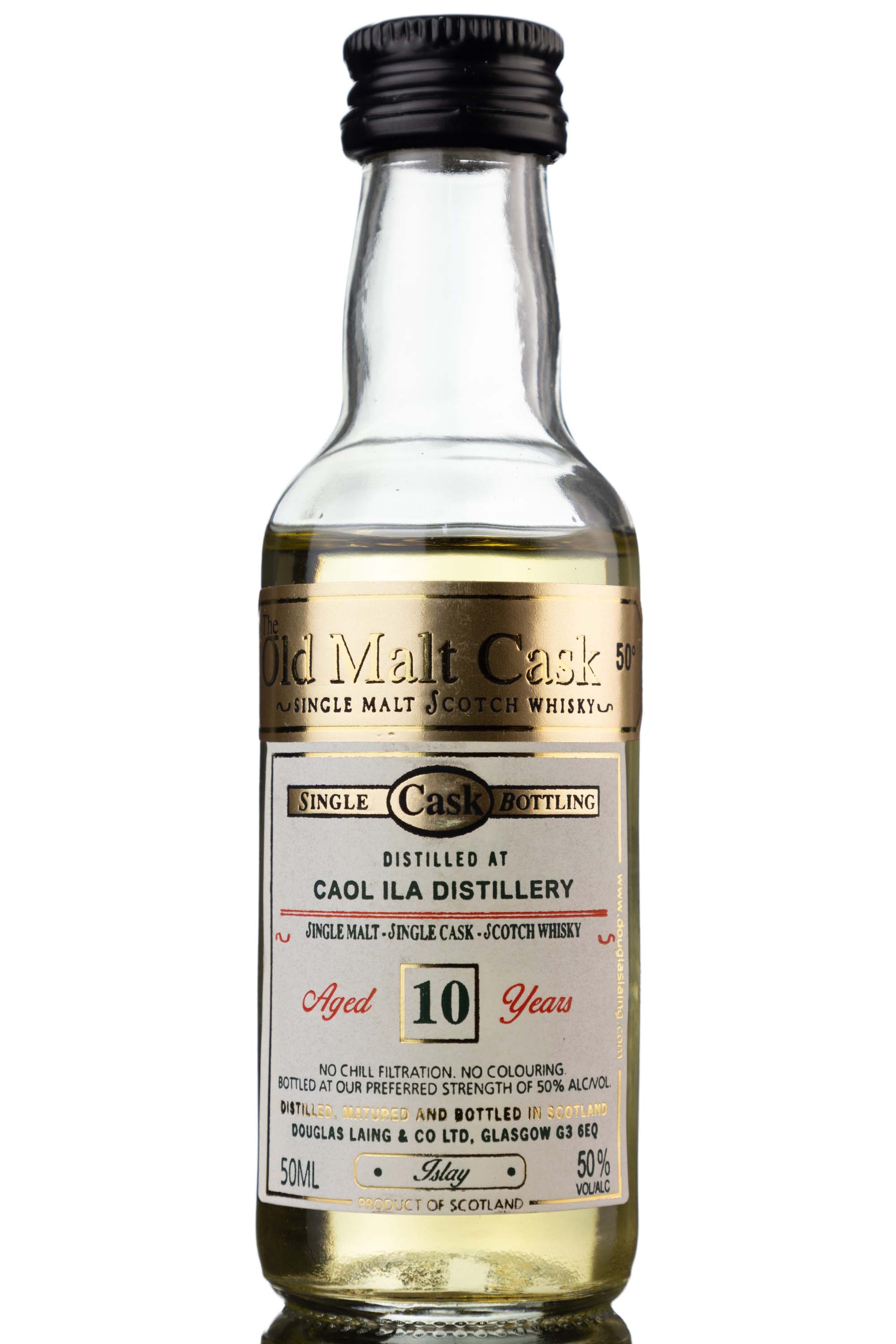 Caol Ila 10 Year Old - Douglas Laing Old Malt Cask Miniature