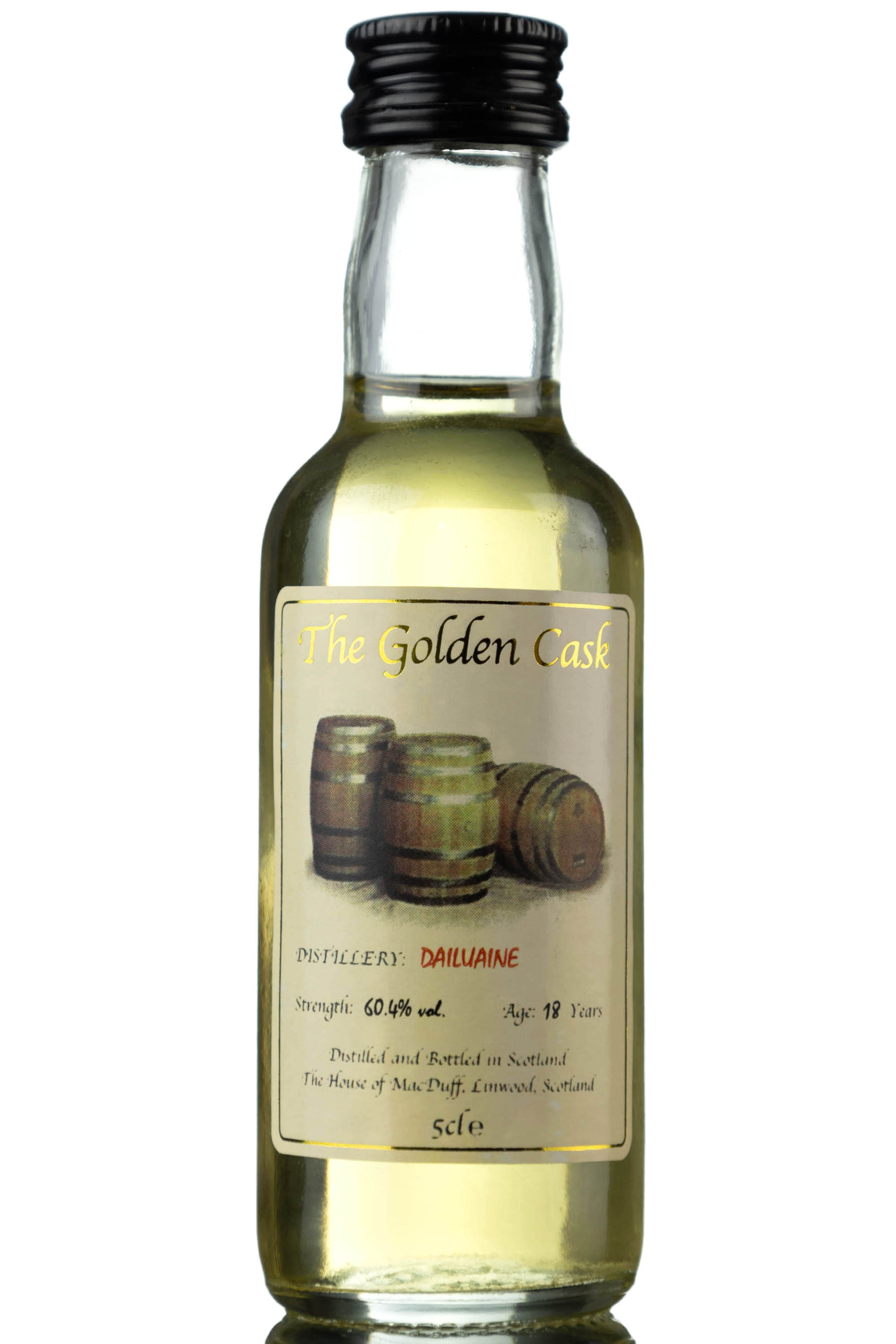 Dailuaine 18 Year Old - The Golden Cask Miniature