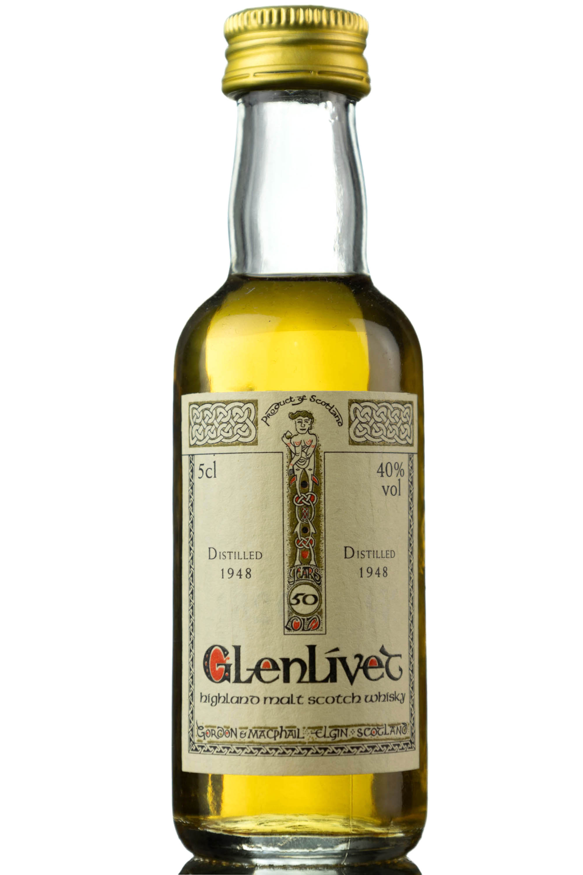 Glenlivet 1948 - 50 Year Old Miniature