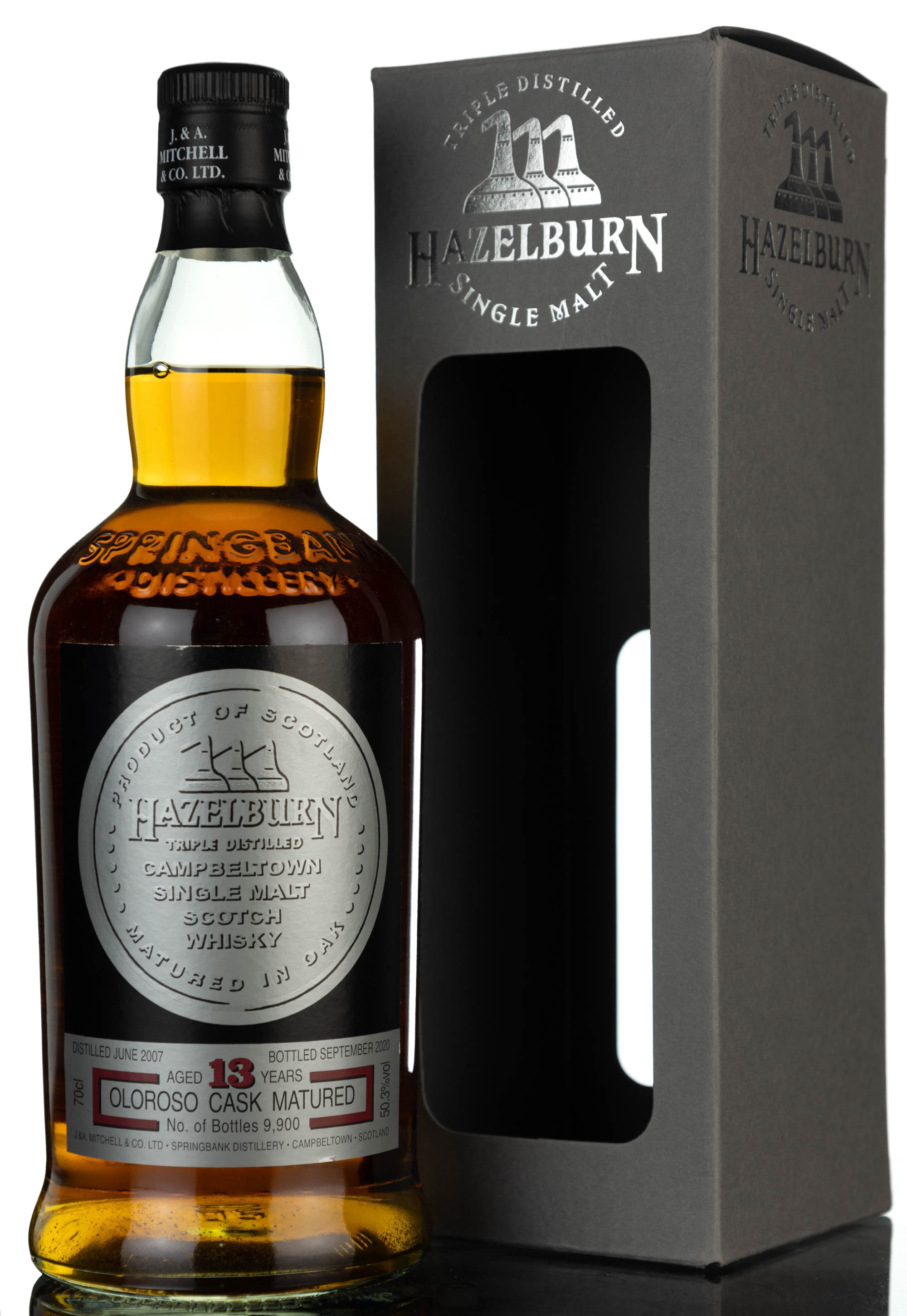 Hazelburn 2007-2020 - 13 Year Old - Oloroso Cask Matured