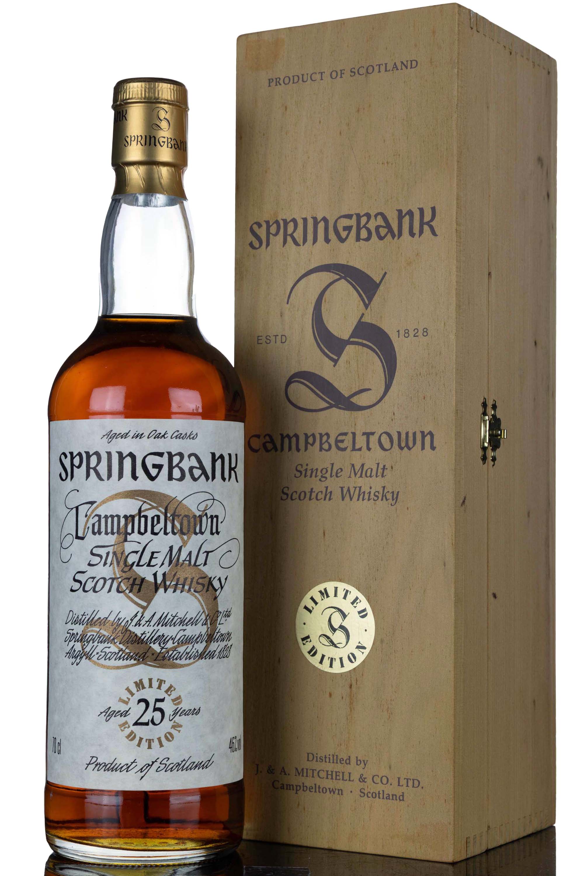 Springbank 25 Year Old - Millennium Edition - 1998 Release