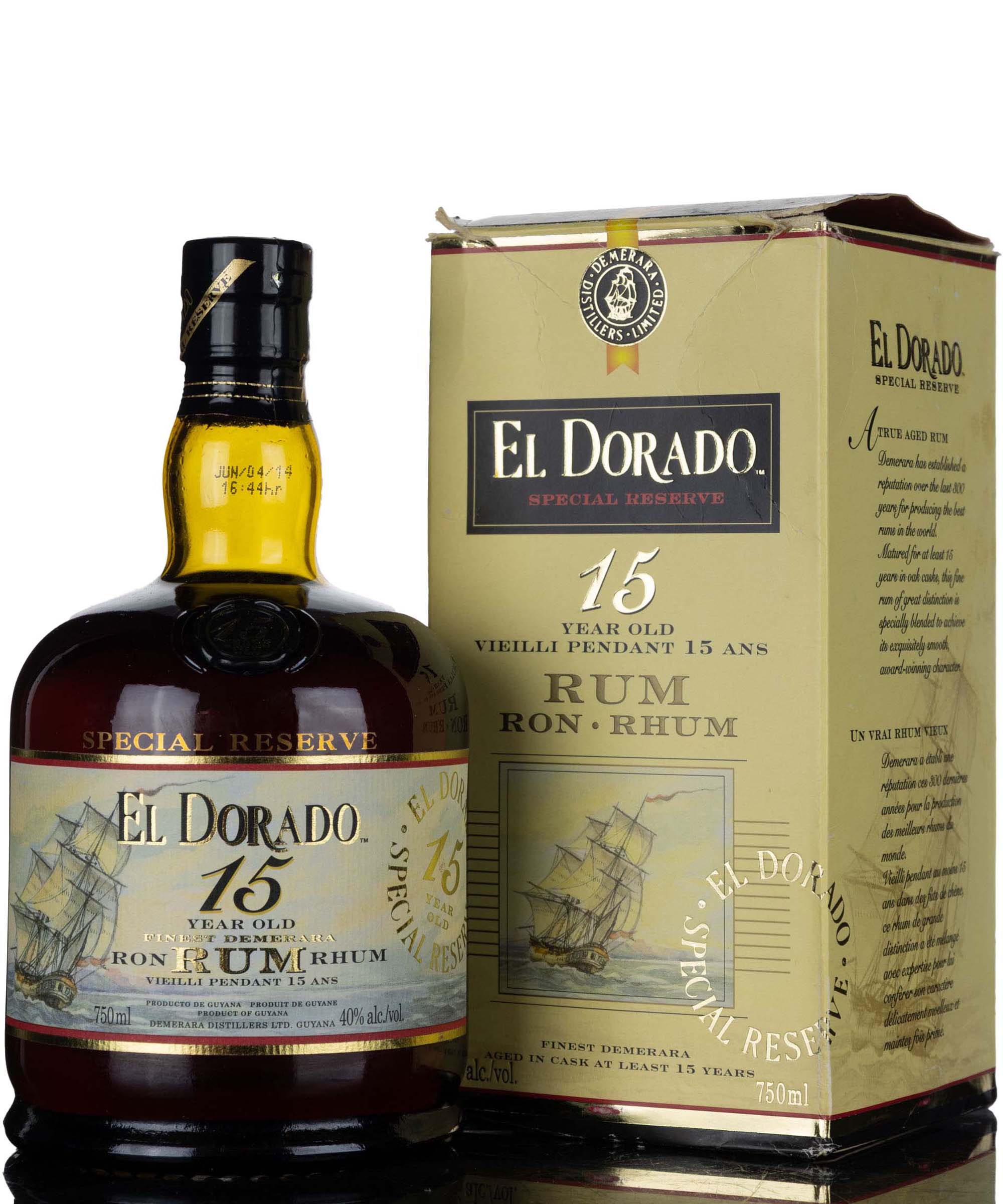 El Dorado 15 Year Old - Demerara Rum
