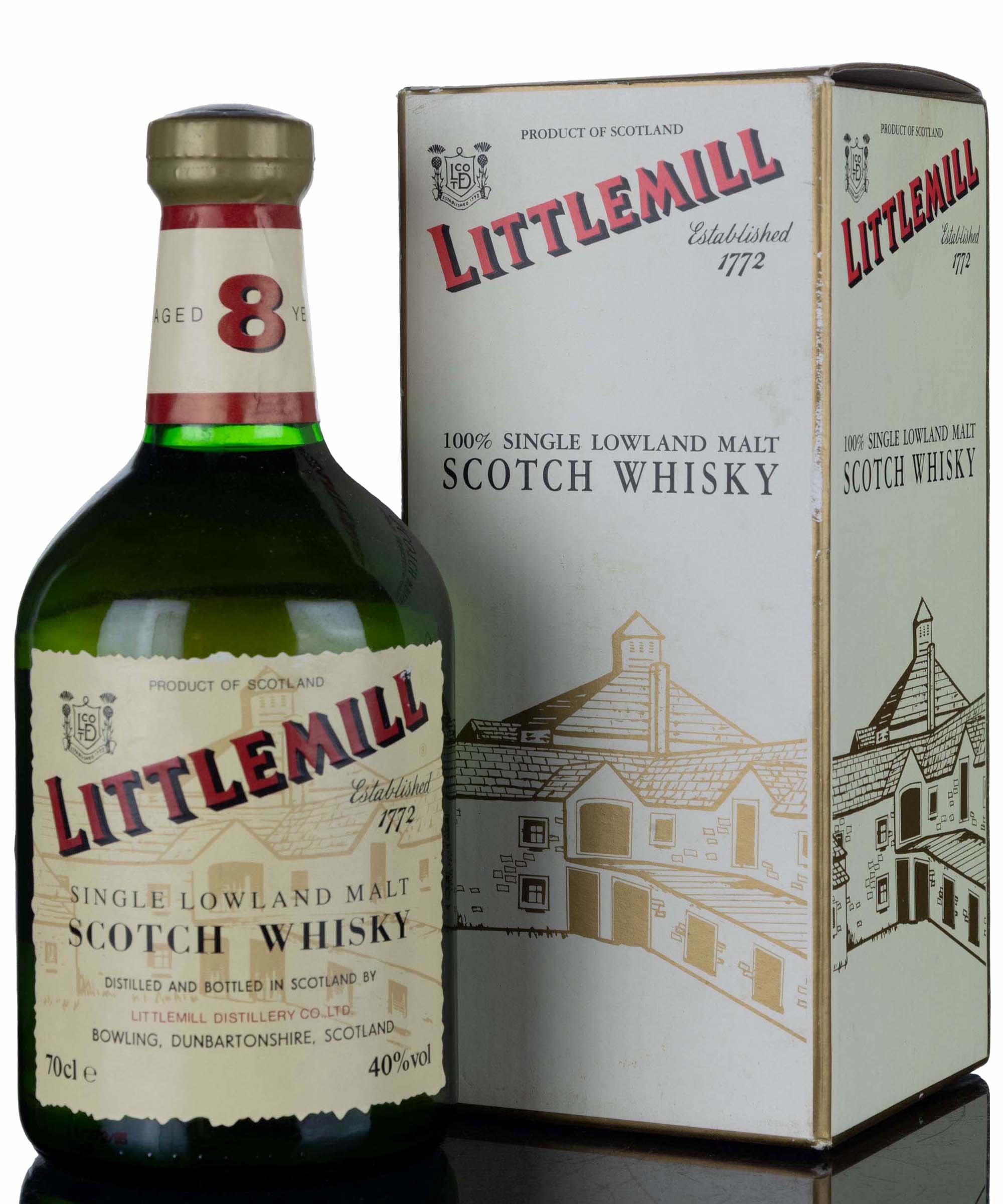Littlemill 8 Year Old - Circa 2000