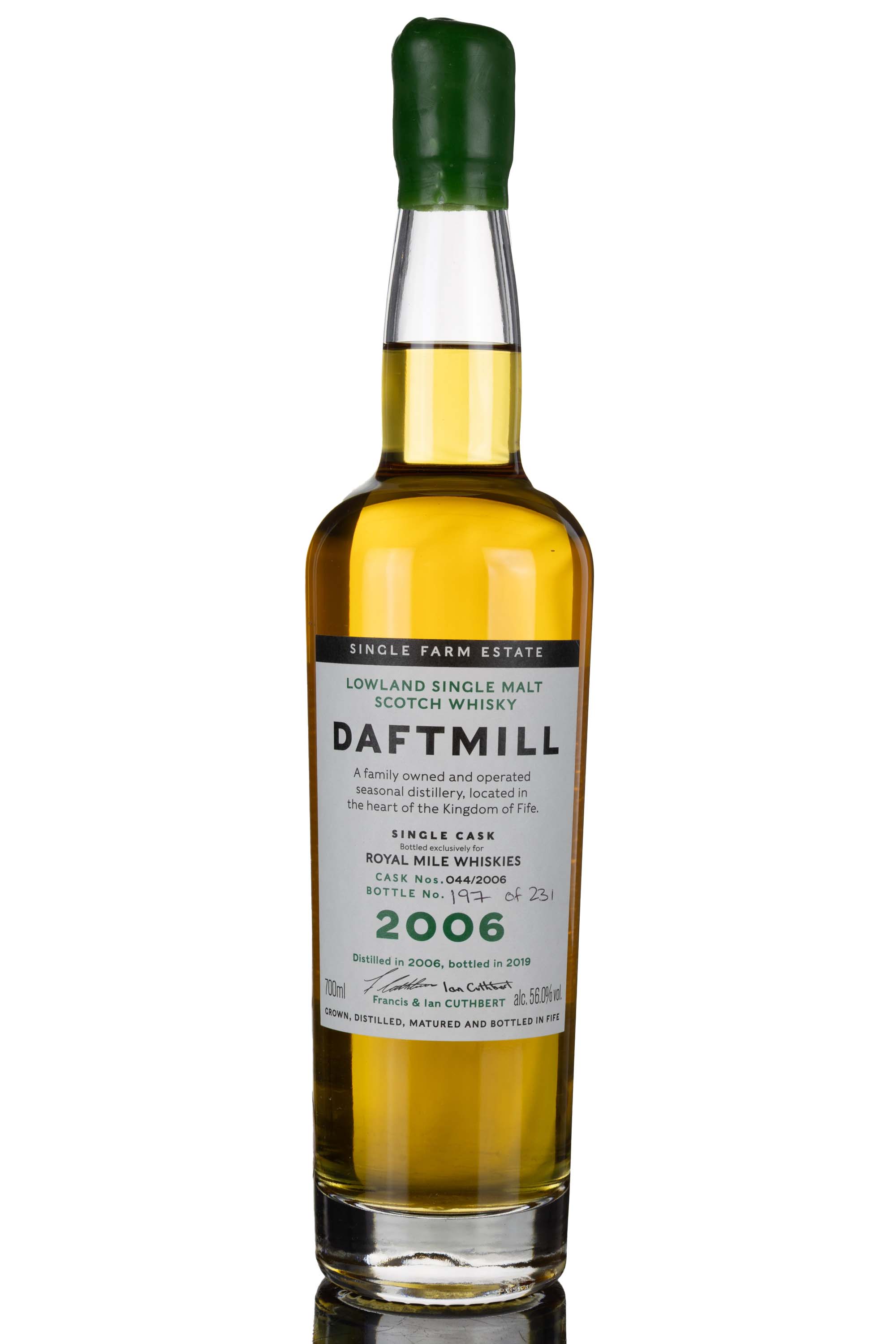 Daftmill 2006-2019 - Single Cask 044 - Royal Mile Whiskies Exclusive