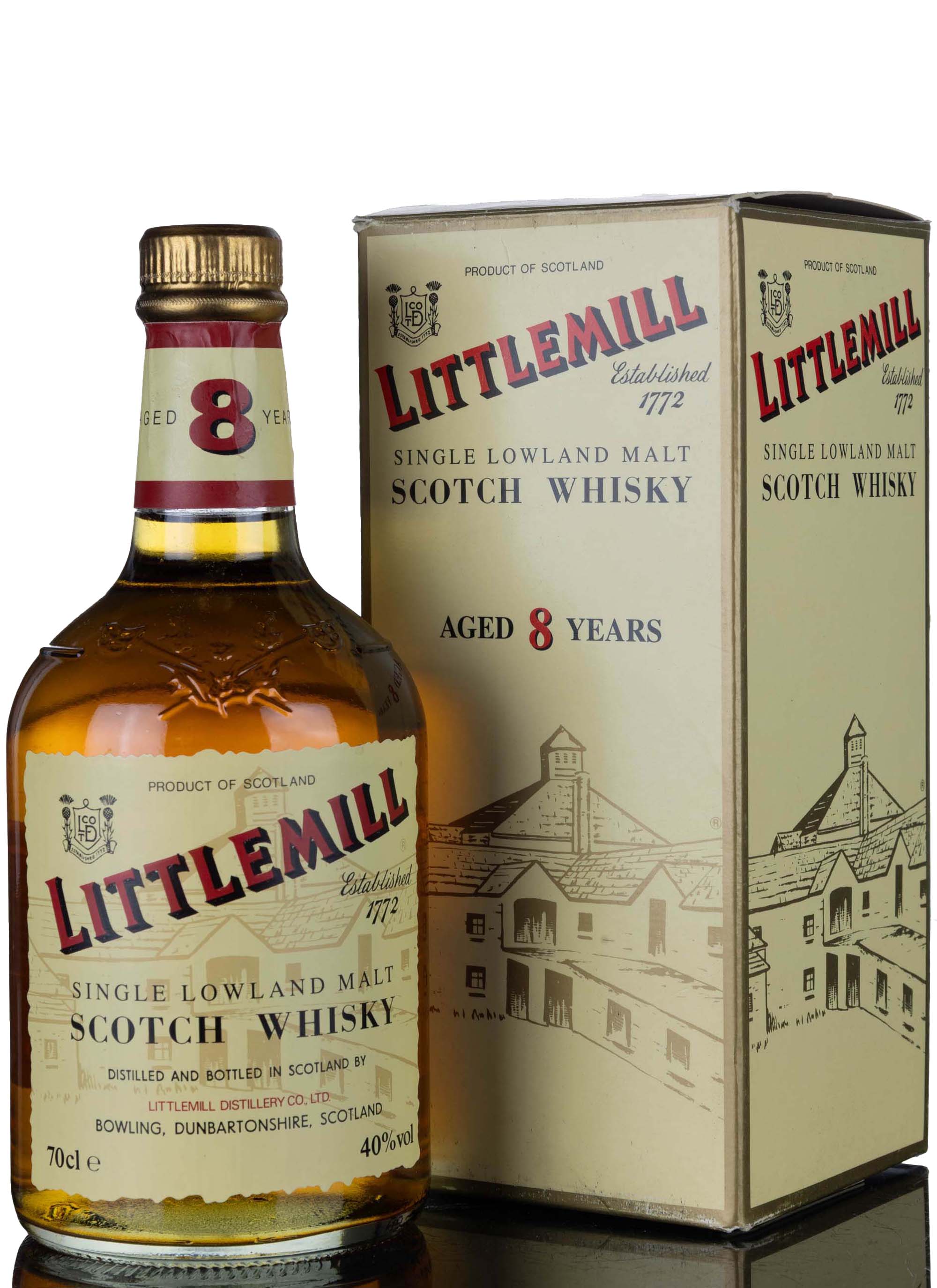 Littlemill 8 Year Old - Circa 2000