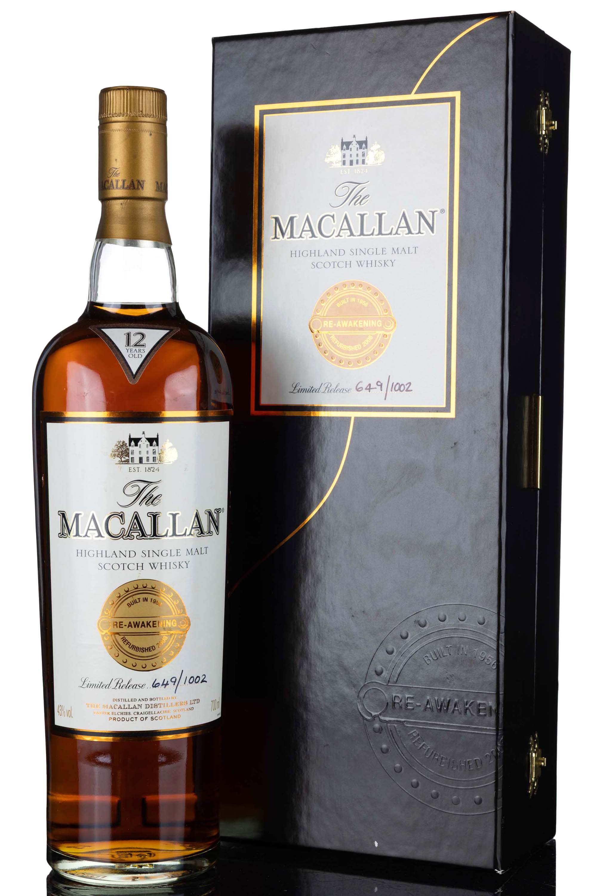 Macallan 12 Year Old - Re-Awakening - 2009 Release