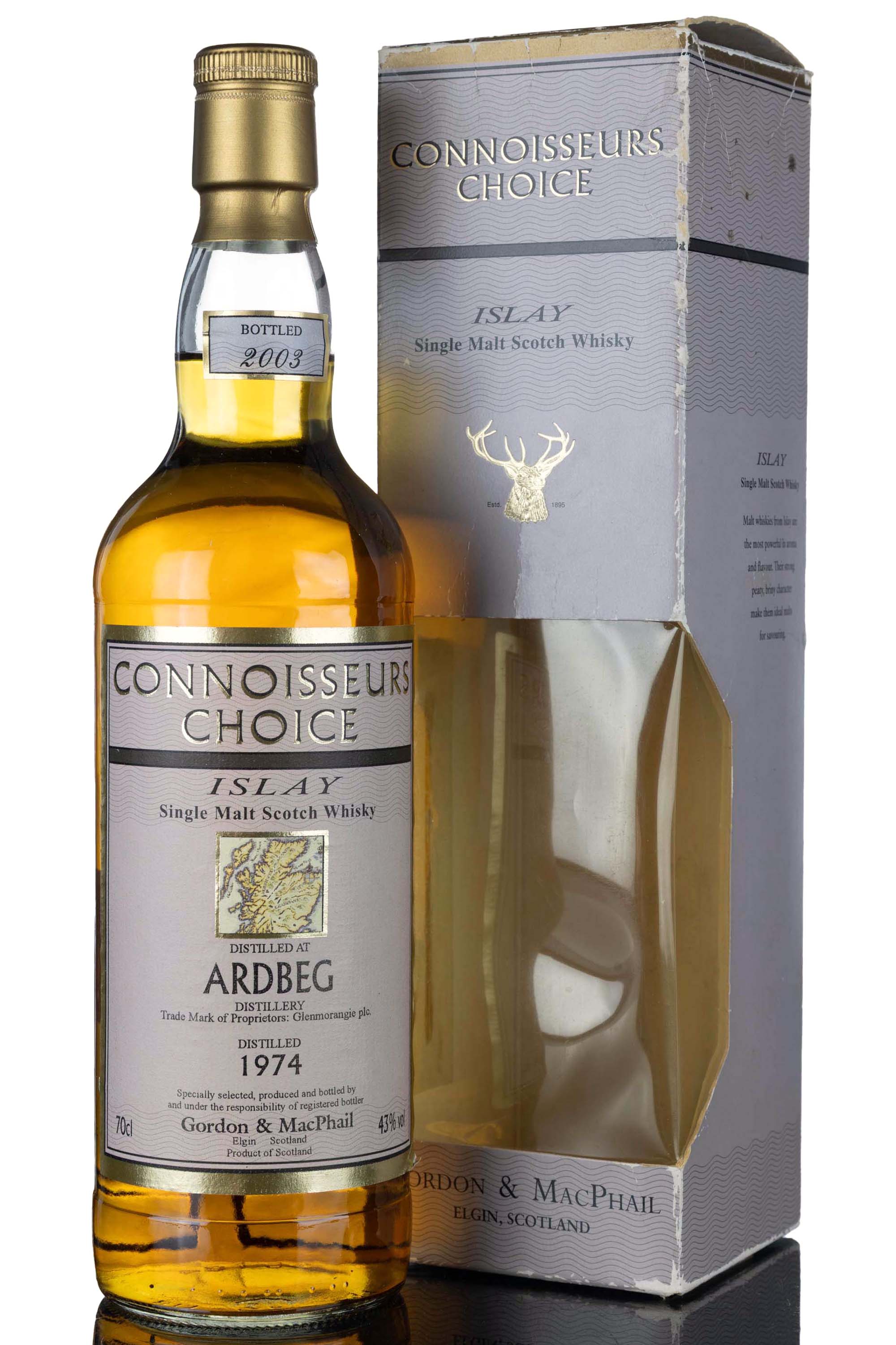 Ardbeg 1974-2003 - Gordon & MacPhail - Connoisseurs Choice