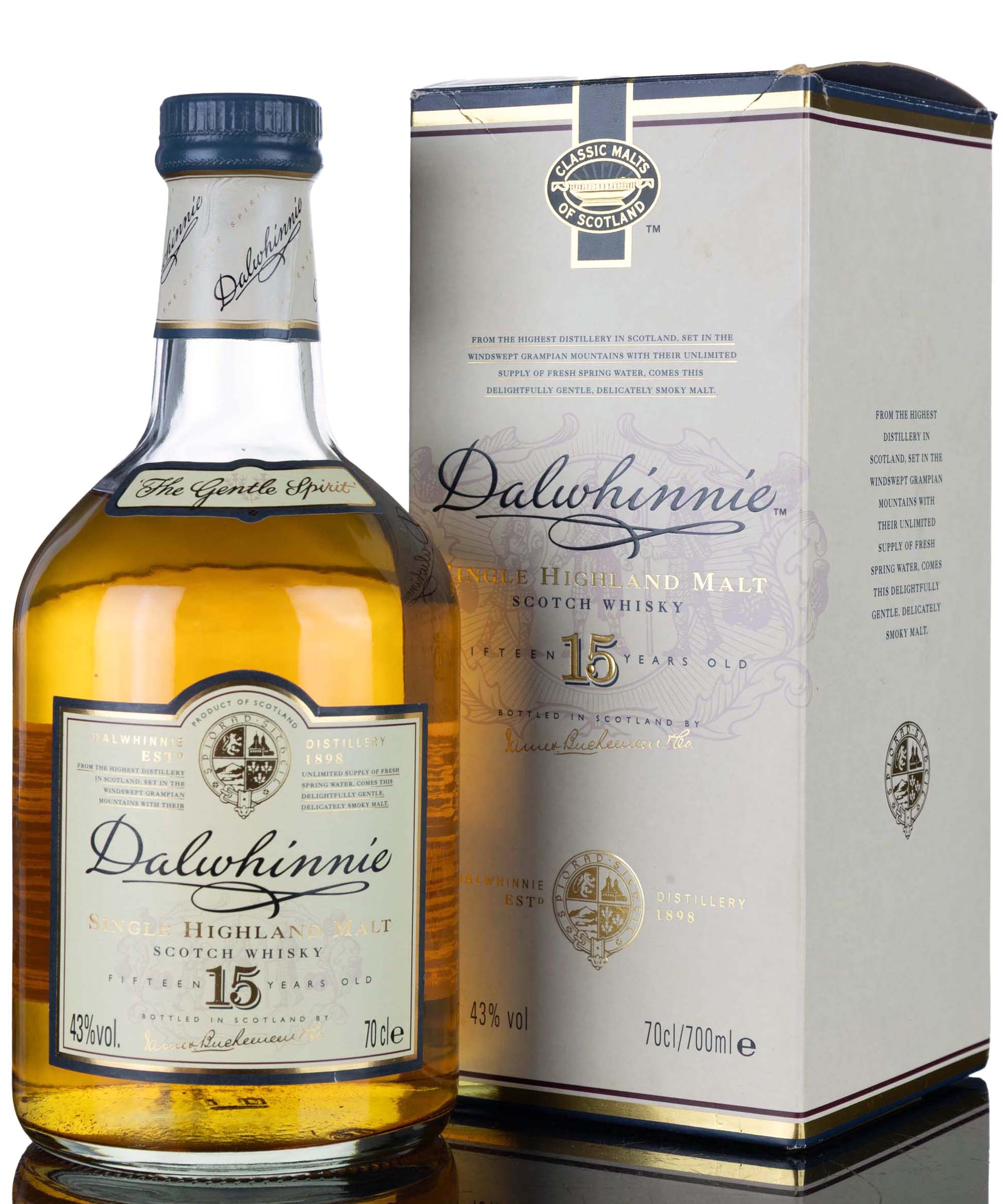 Dalwhinnie 15 Year Old - Early 2000s