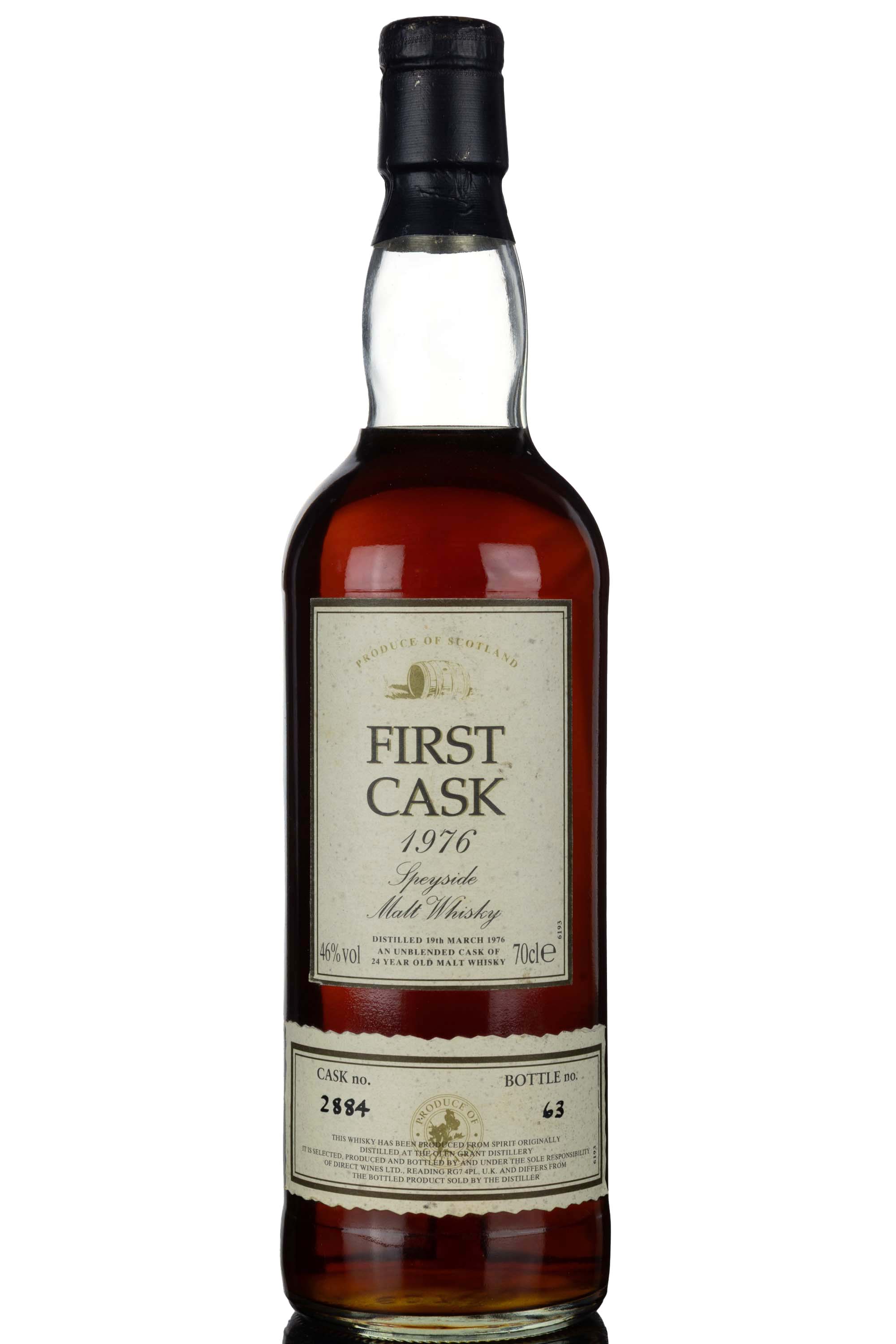 Glen Grant 1976 - 24 Year Old - First Cask - Single Cask 2884
