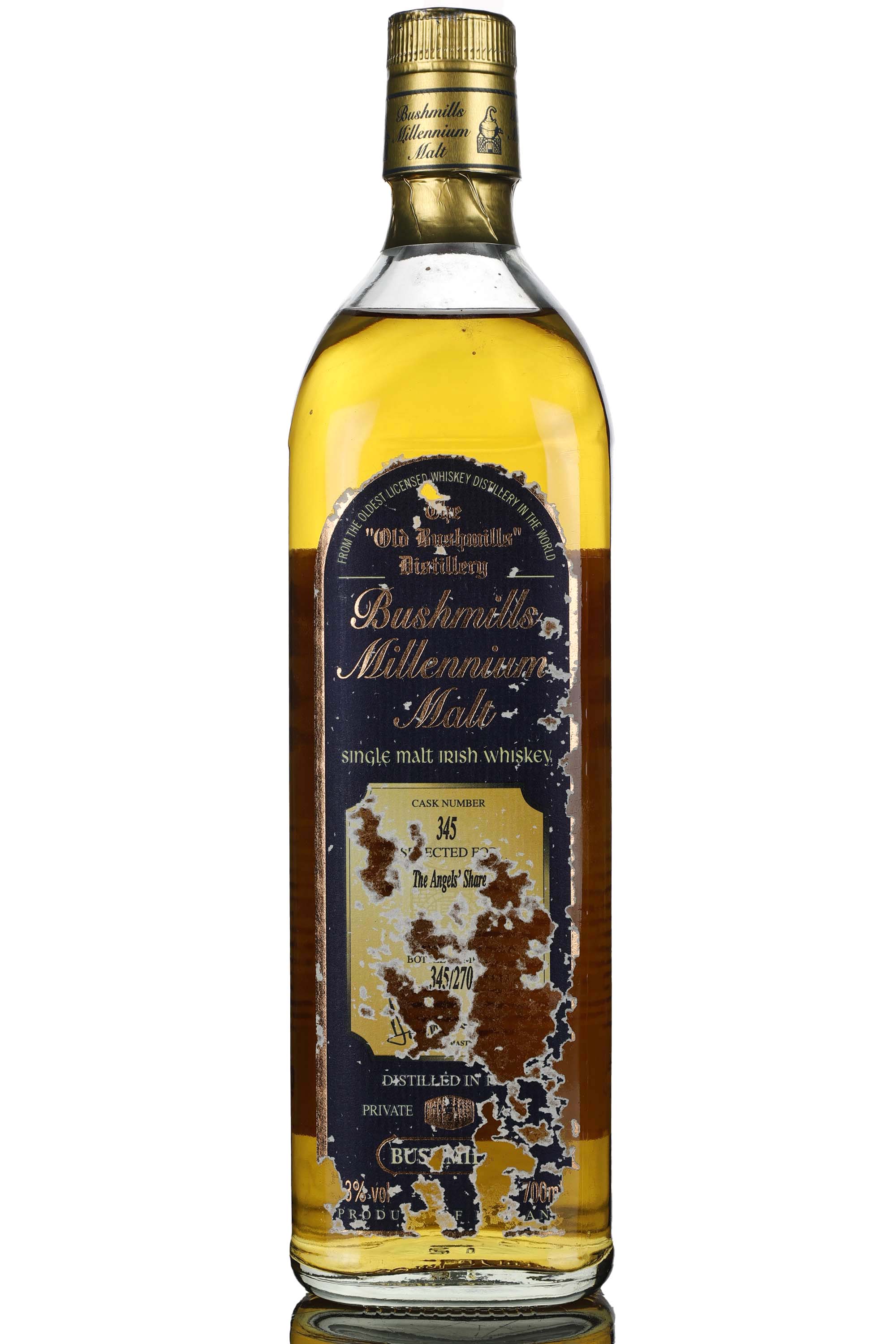 Bushmills 1975-2000 - Millennium Malt - Single Cask 345